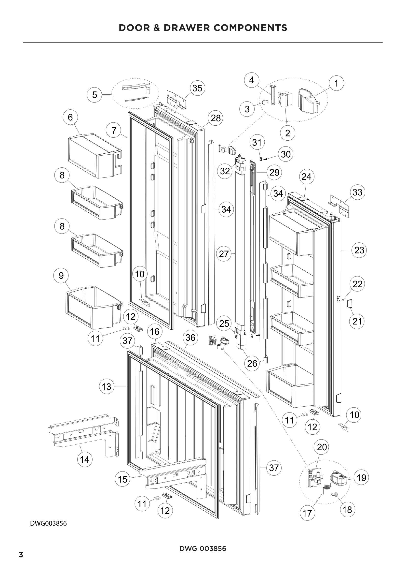 DOOR & DRAWER COMPONENTS
