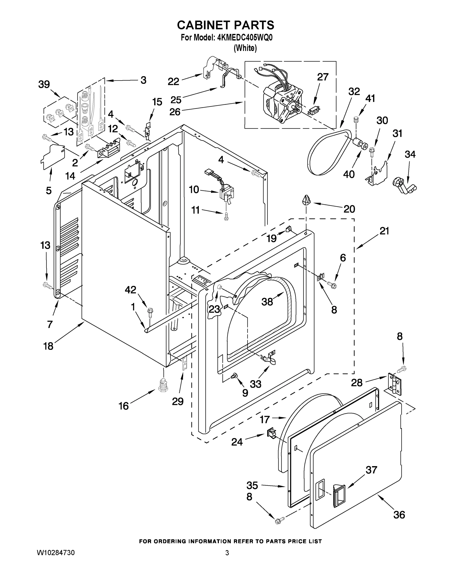 02 - CABINET PARTS