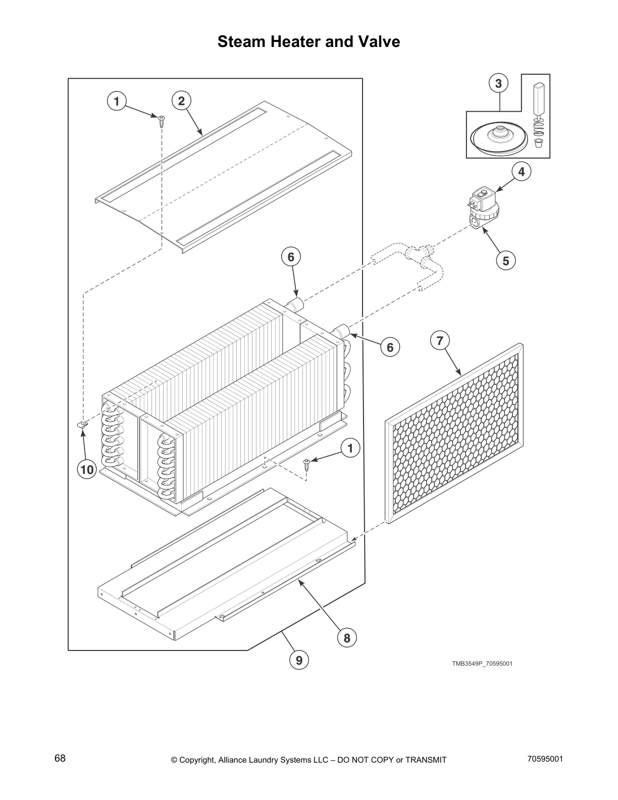 Steam Heater and Valve