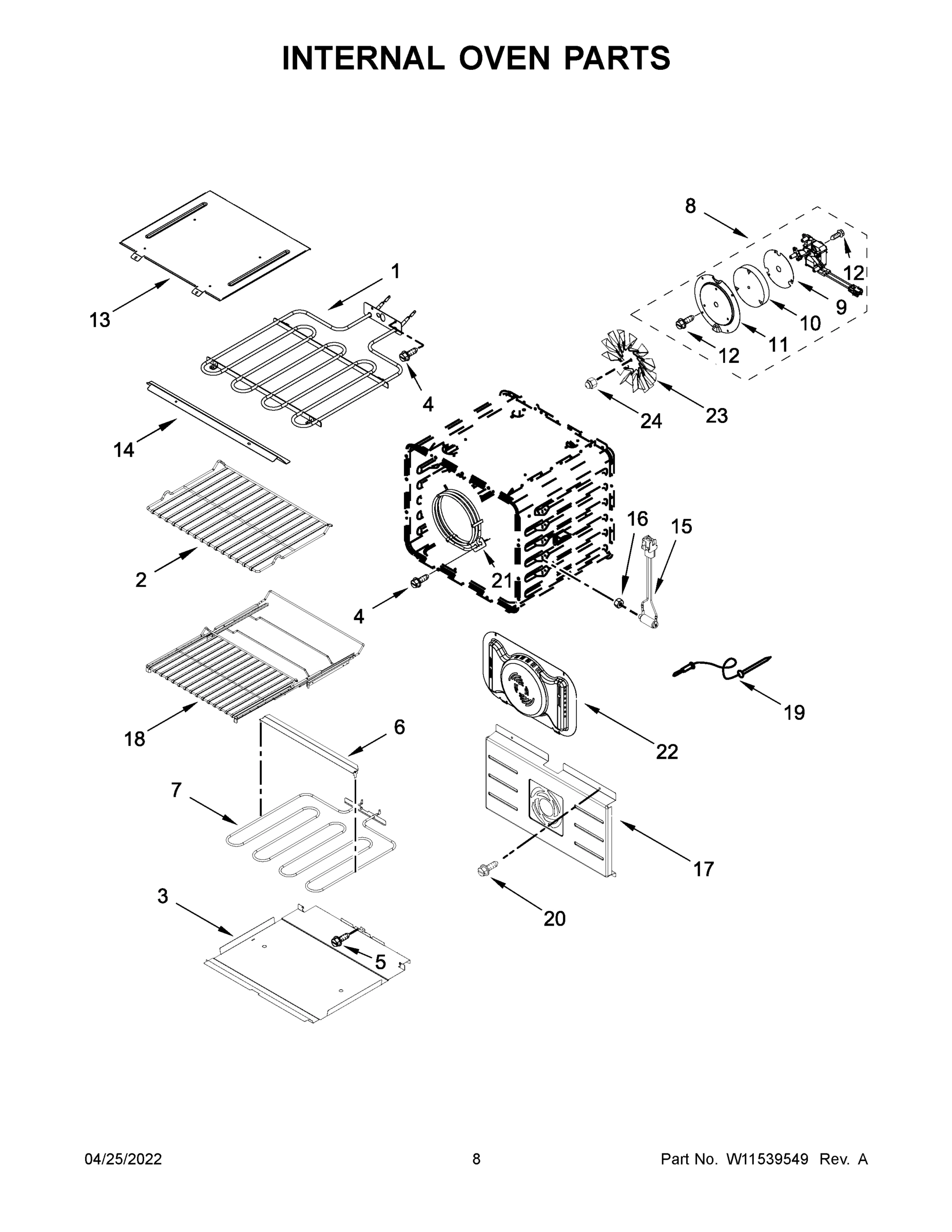 05 - INTERNAL OVEN PARTS