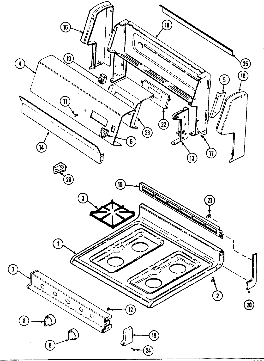 04 - TOP ASSY./CONTROL PANEL