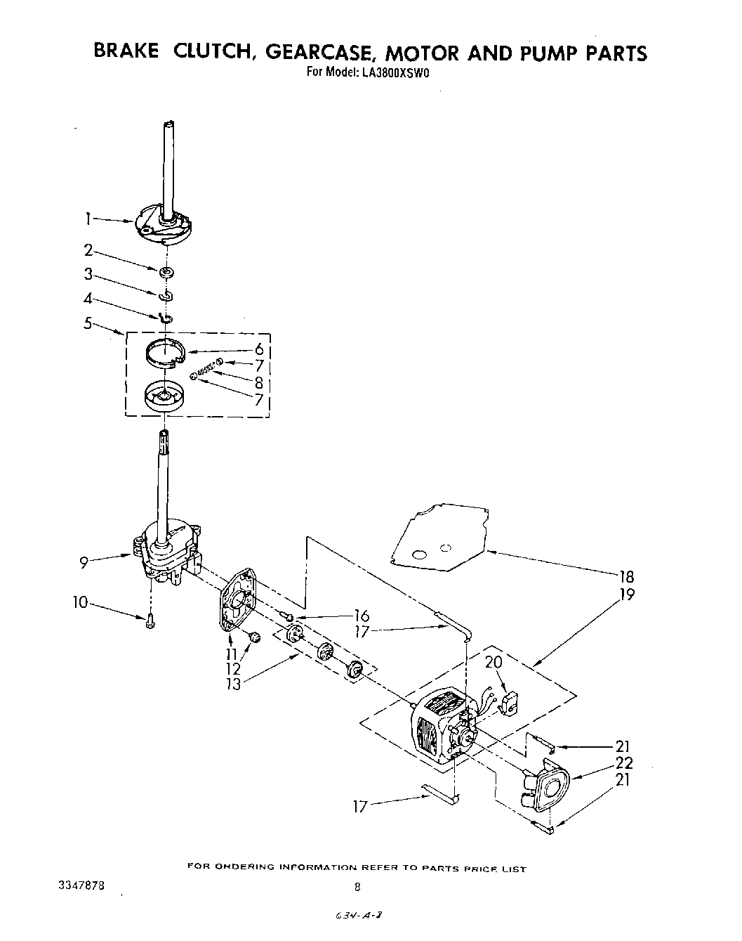 06 - BRAKE, CLUTCH, GEARCASE, MOTOR AND PUMP