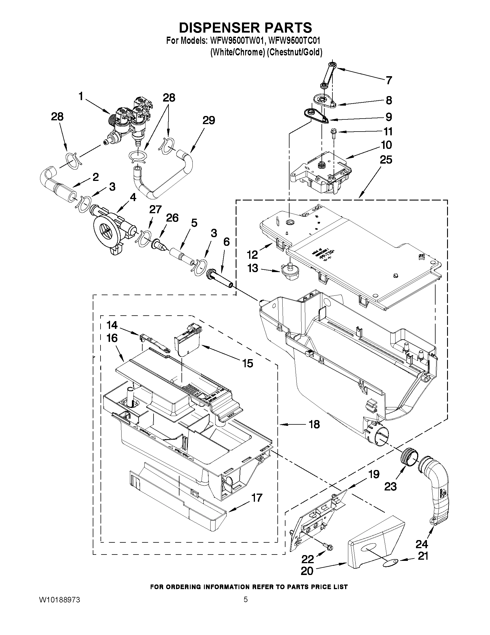 04 - DISPENSER PARTS