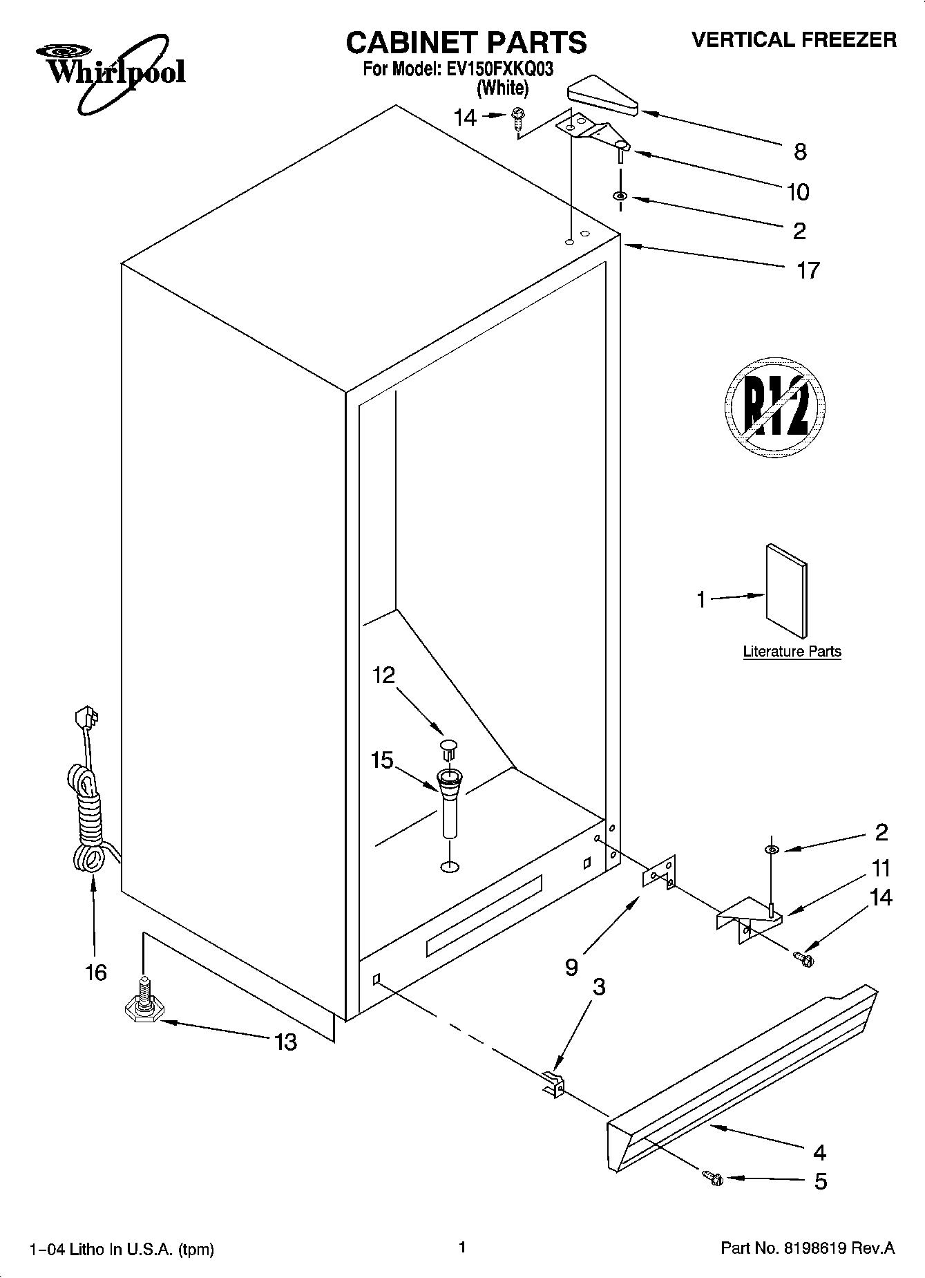 01 - CABINET PARTS