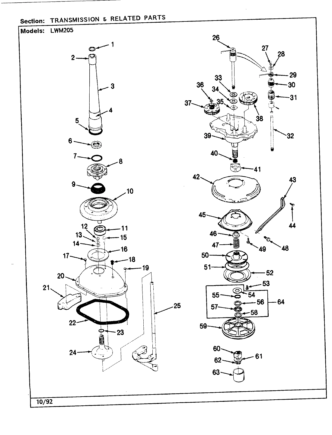 07 - TRANSMISSION & RELATED PARTS (REV. A-E)