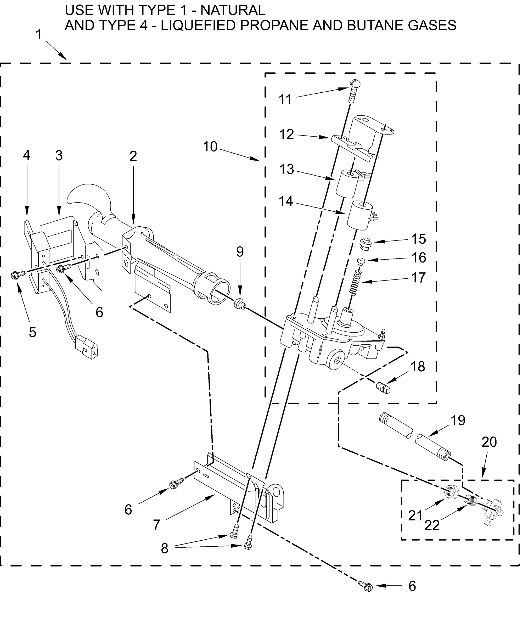 BURNER ASSEMBLY PARTS