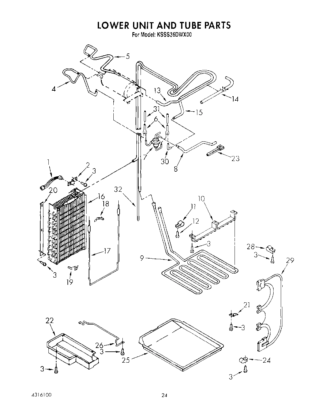 14 - LOWER UNIT AND TUBE