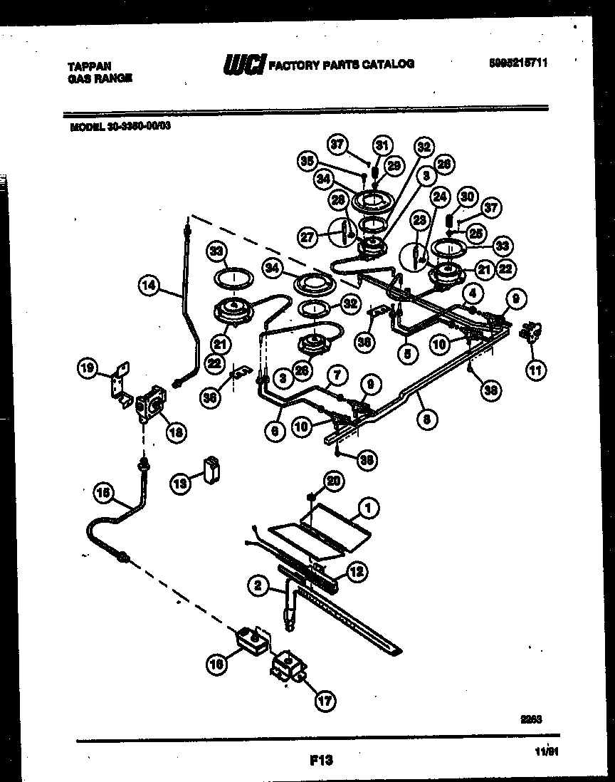 06 - BURNER, MANIFOLD AND GAS CONTROL