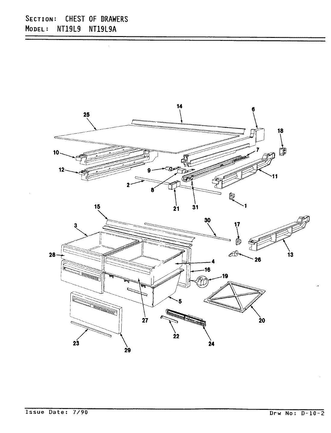 01 - CHEST OF DRAWERS