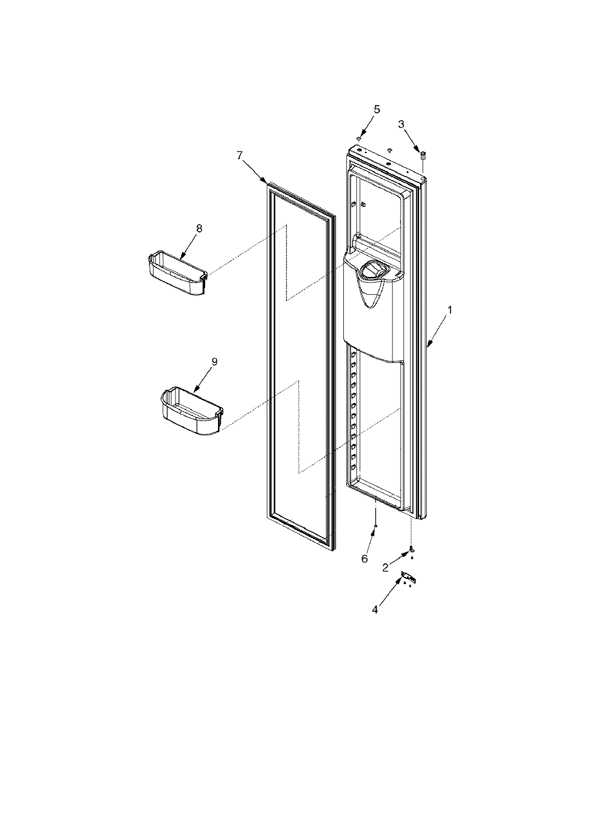 08 - FREEZER DOOR