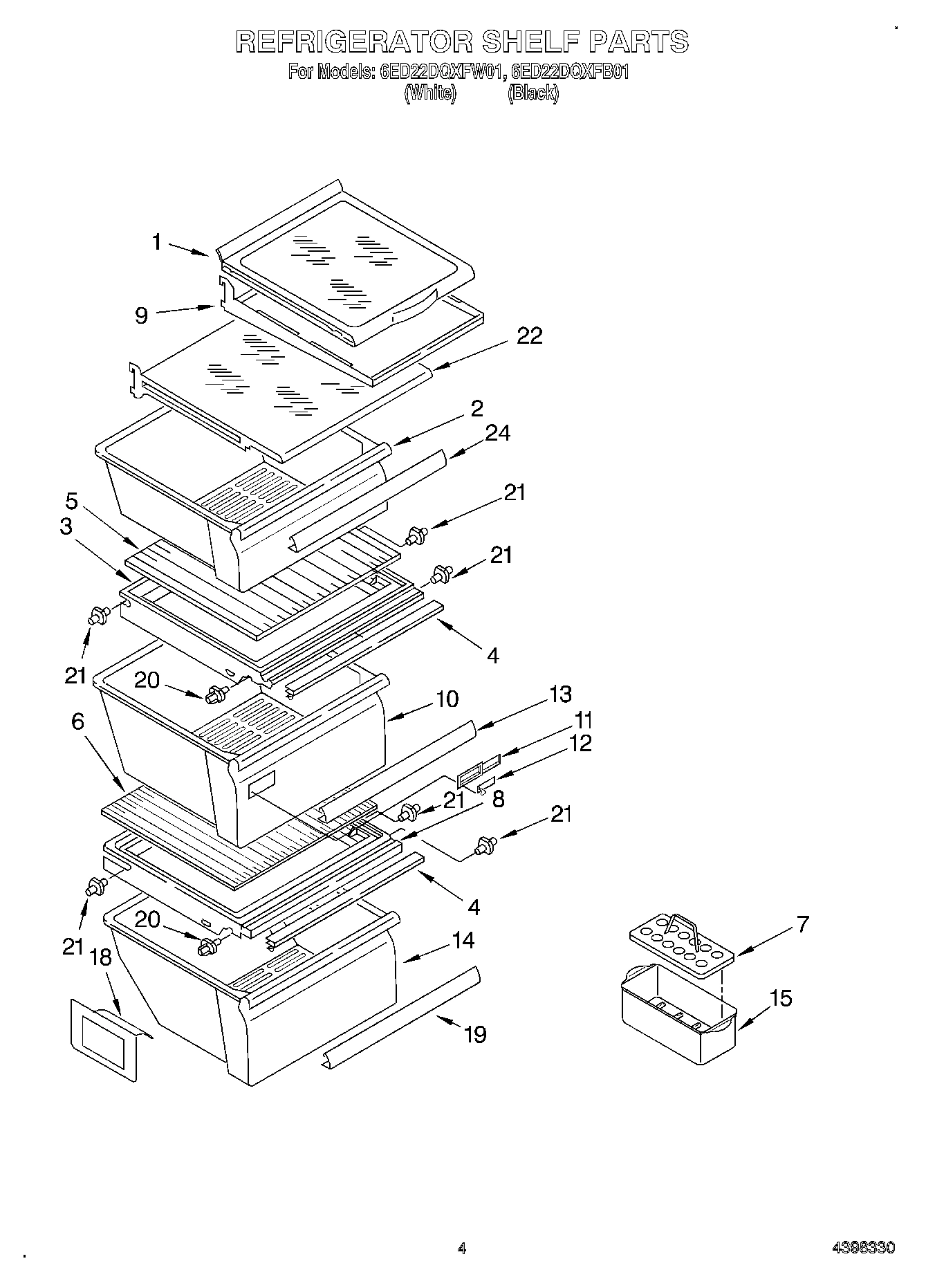03 - REFRIGERATOR SHELF
