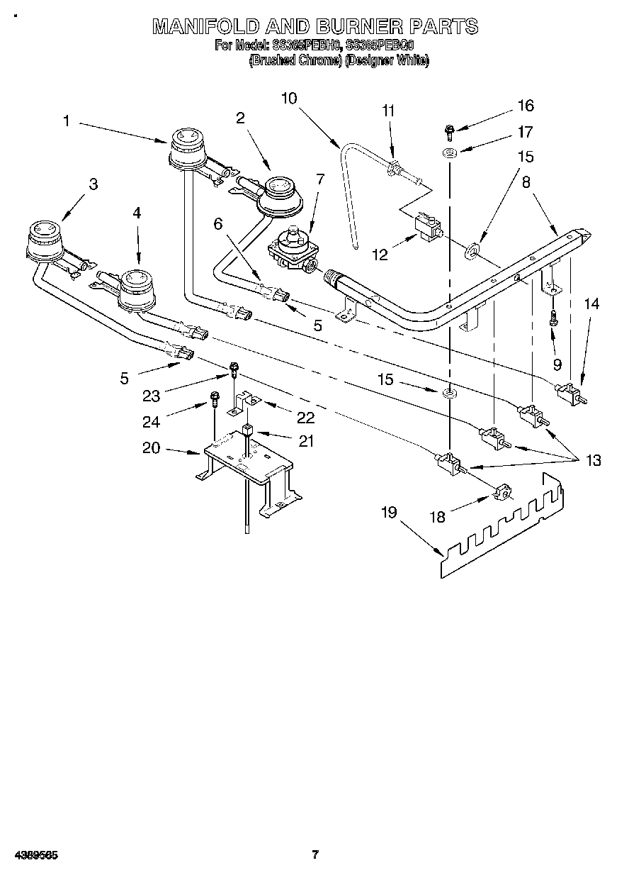 04 - MANIFOLD AND BURNER