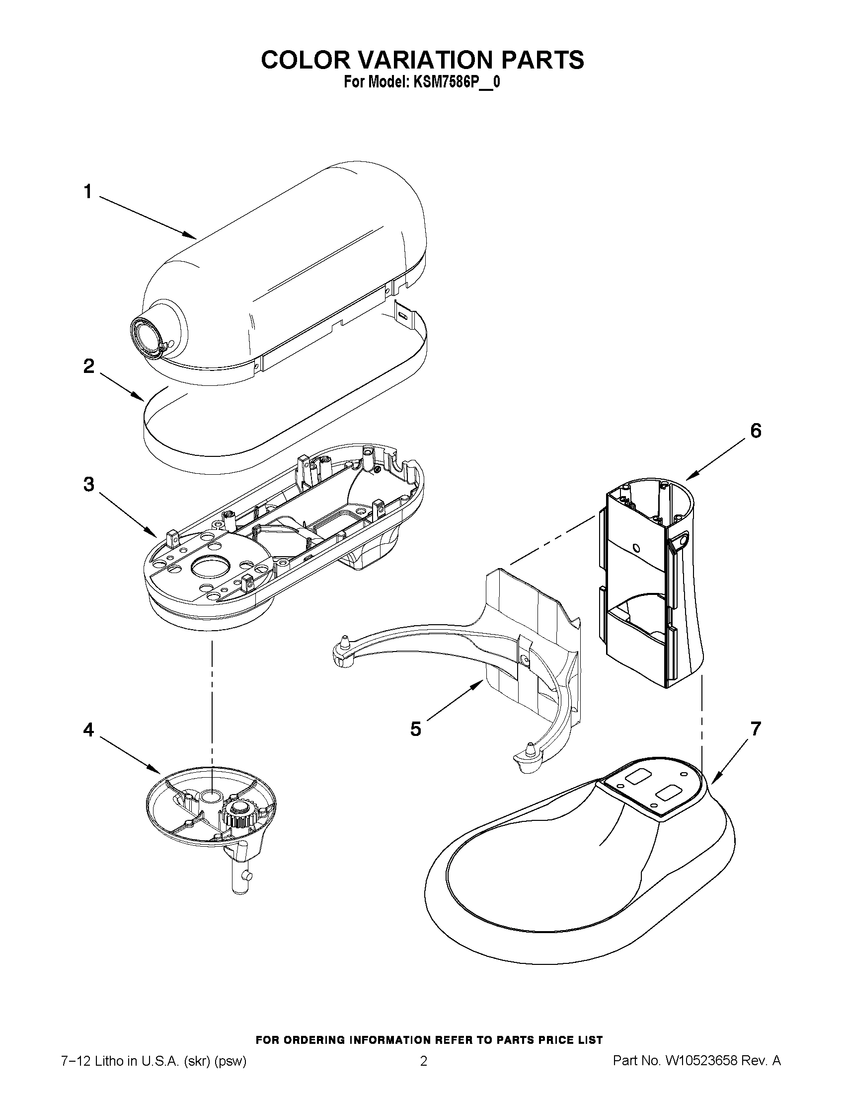01 - COLOR VARIATION PARTS