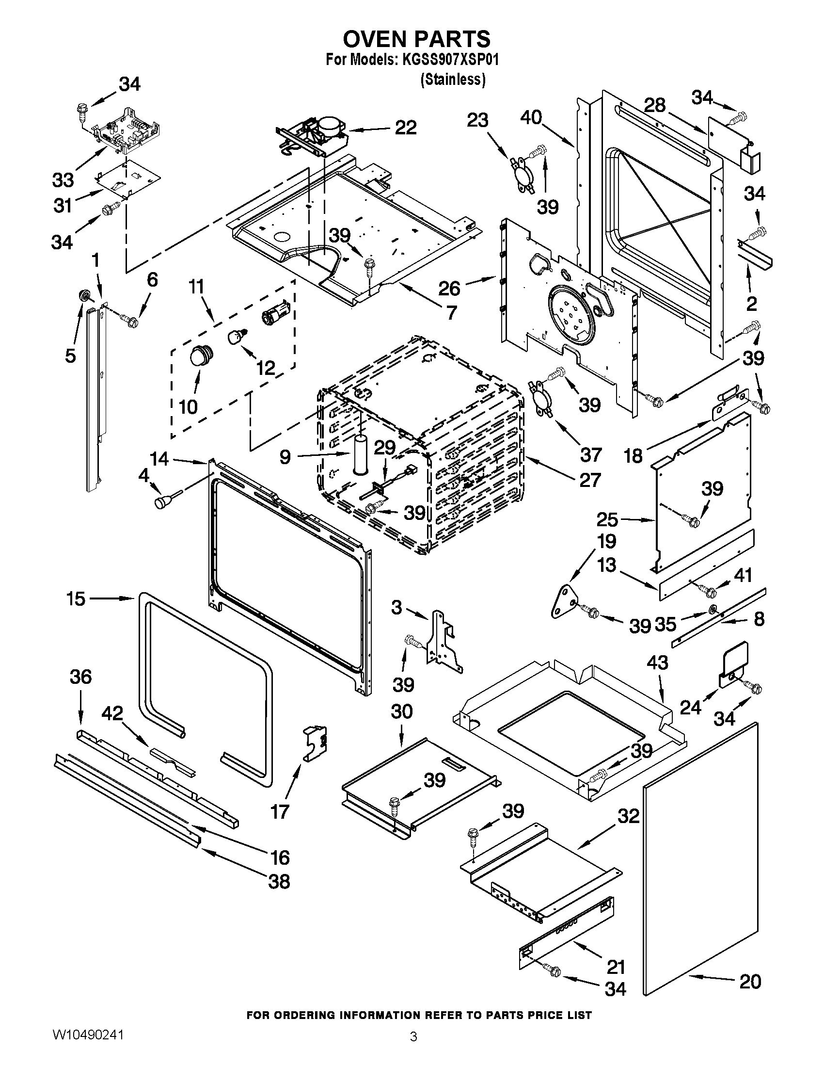 02 - OVEN PARTS
