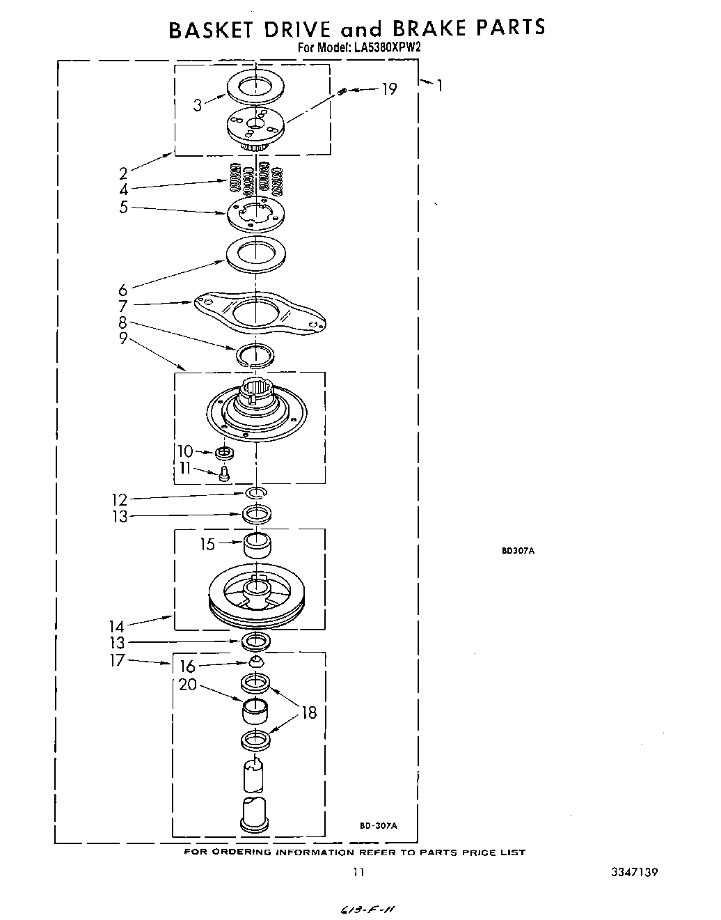 08 - BASKET DRIVE AND BRAKE