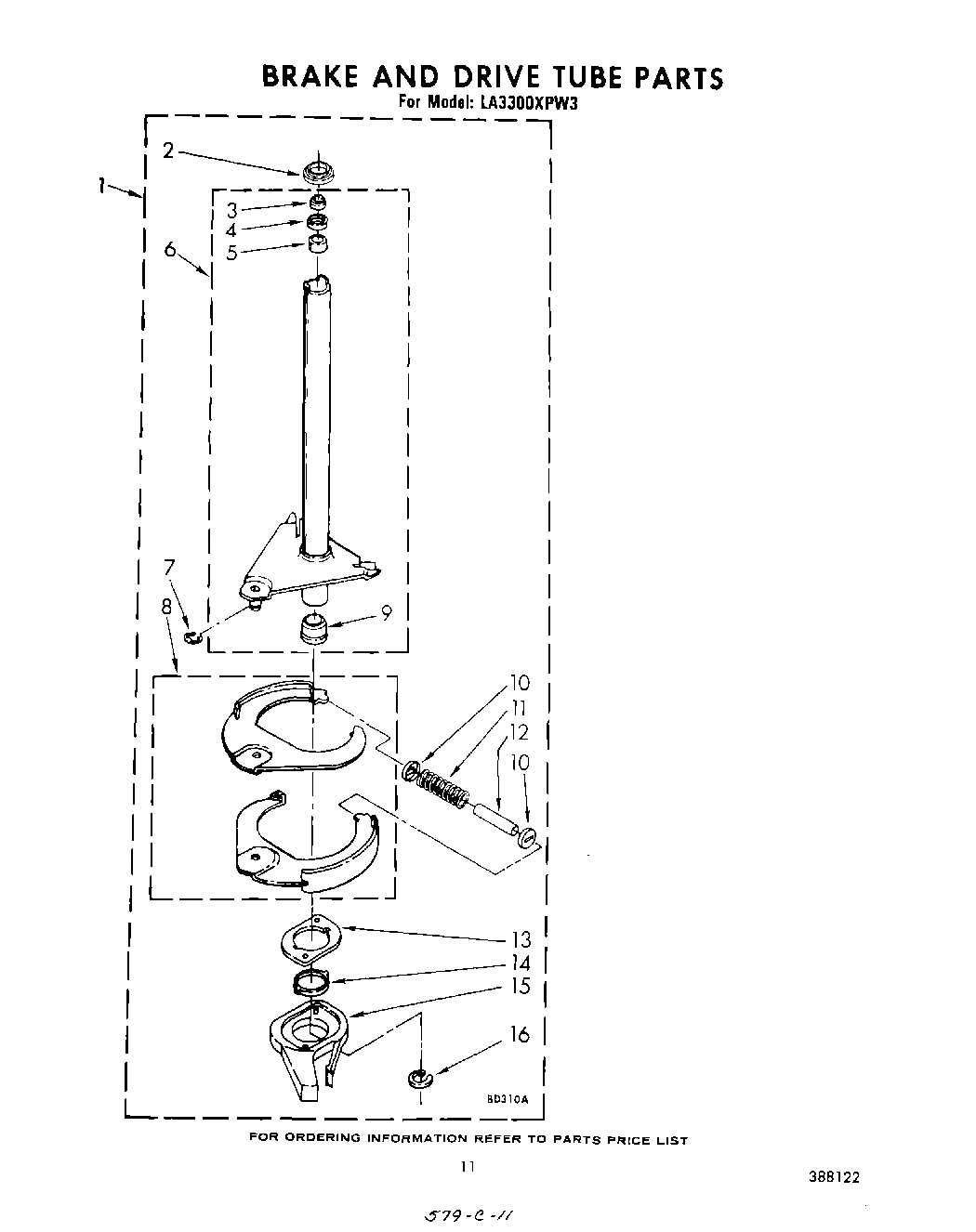 09 - BRAKE AND DRIVE TUBE