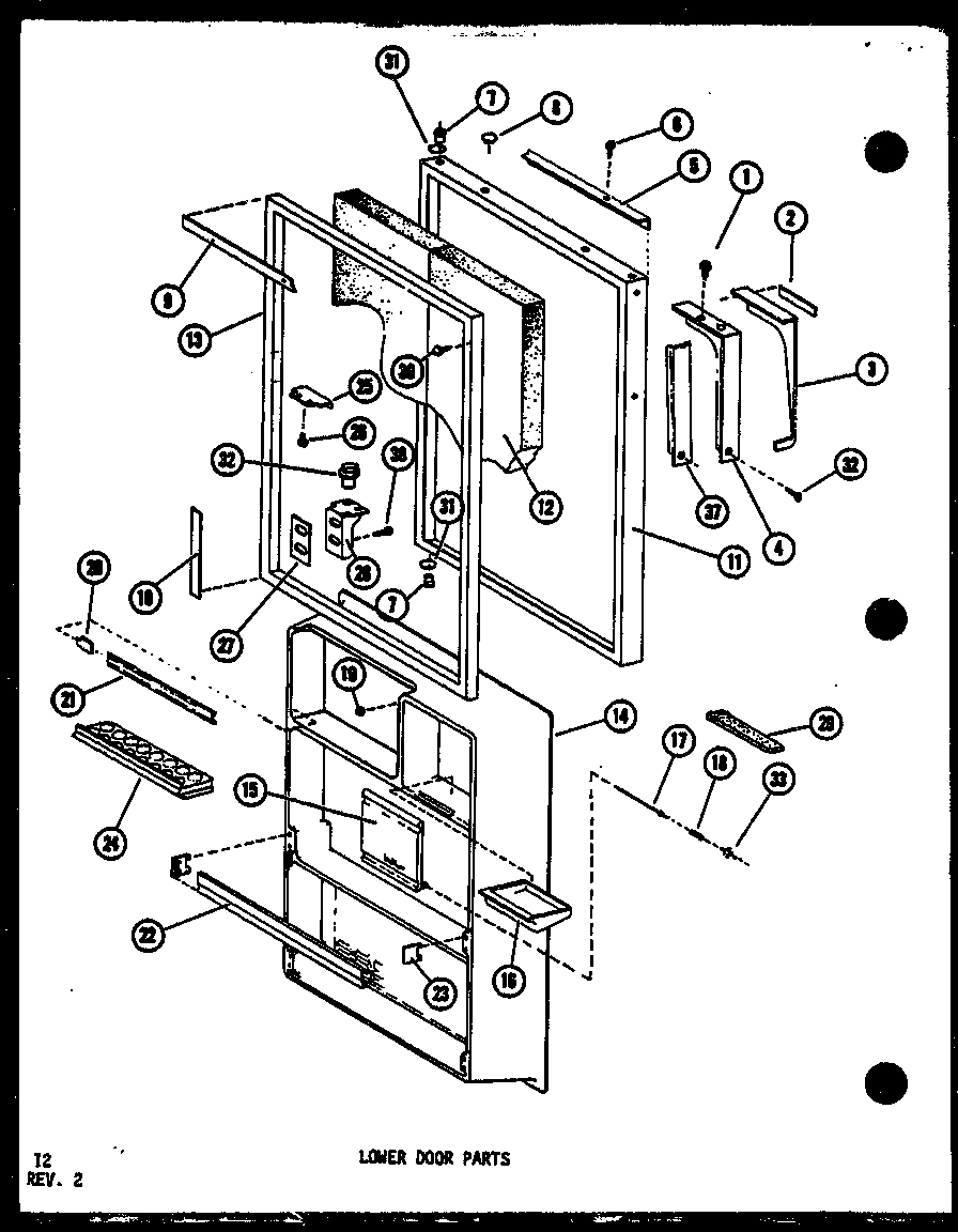 06 - LOWER DOOR PARTS