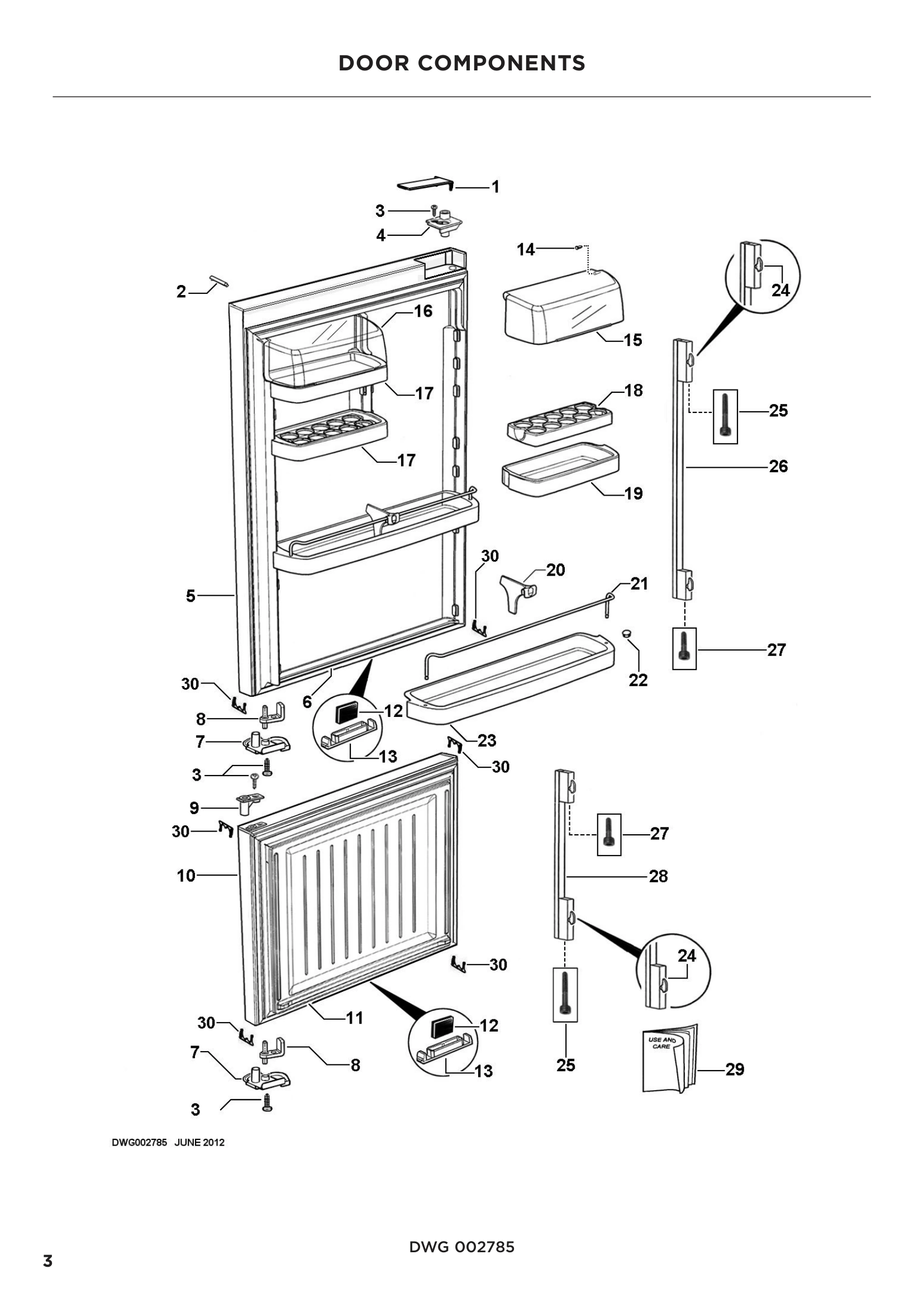 DOOR COMPONENTS