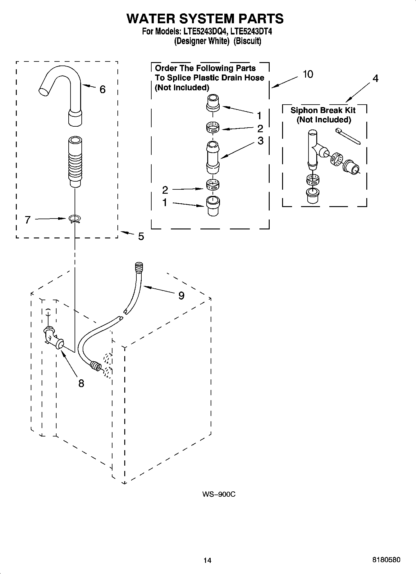 11 - WATER SYSTEM PARTS