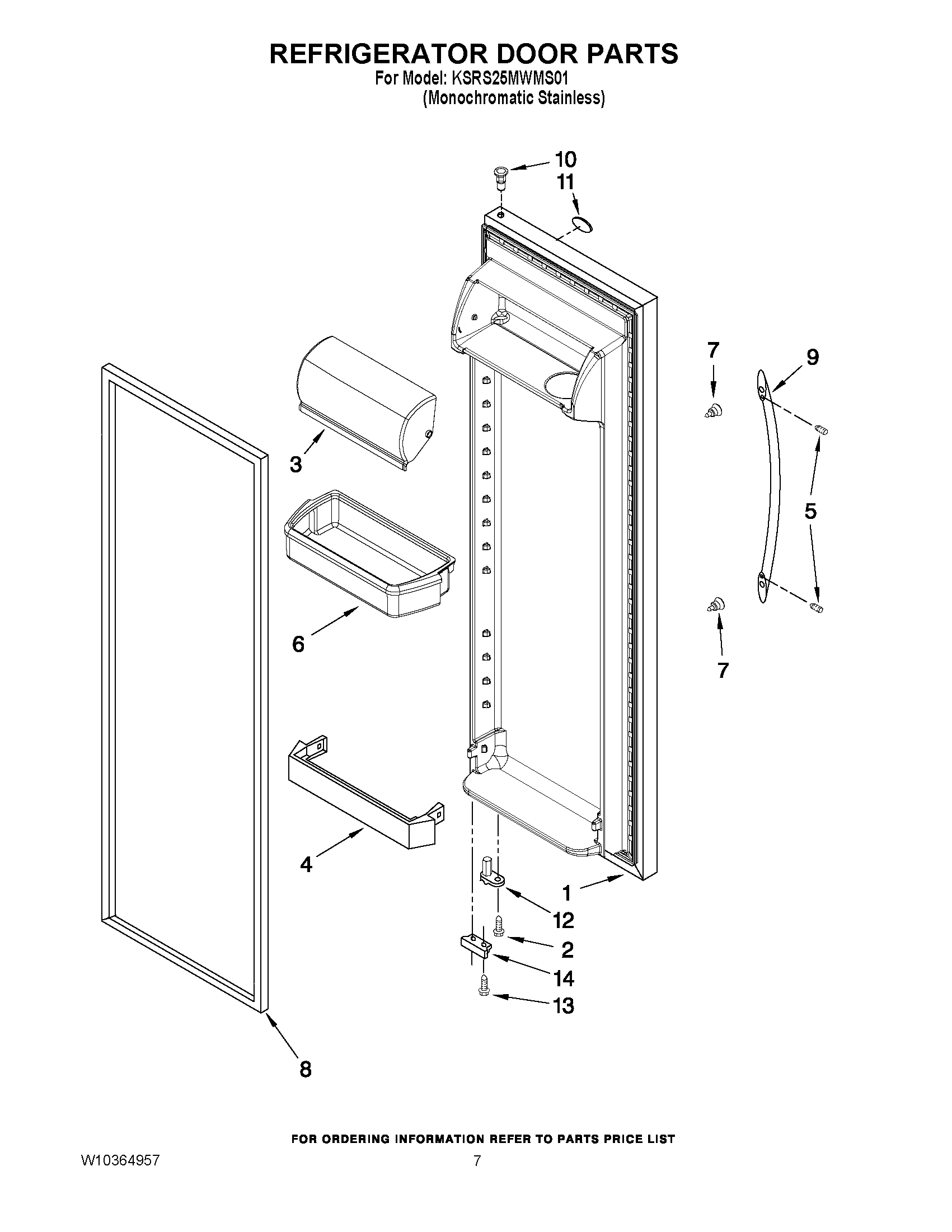 06 - REFRIGERATOR DOOR PARTS