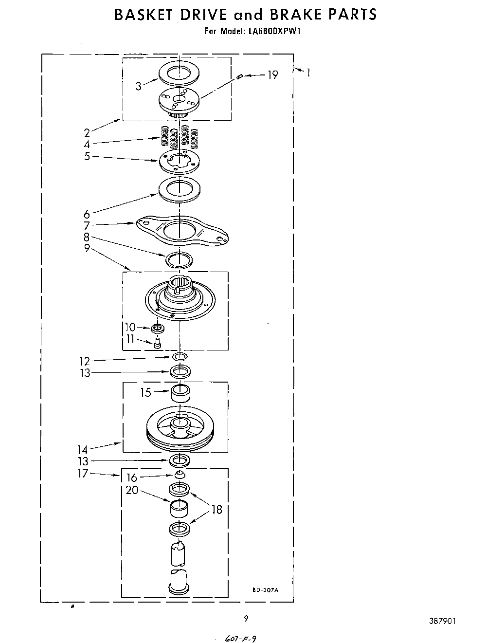 08 - BASKET DRIVE AND BRAKE