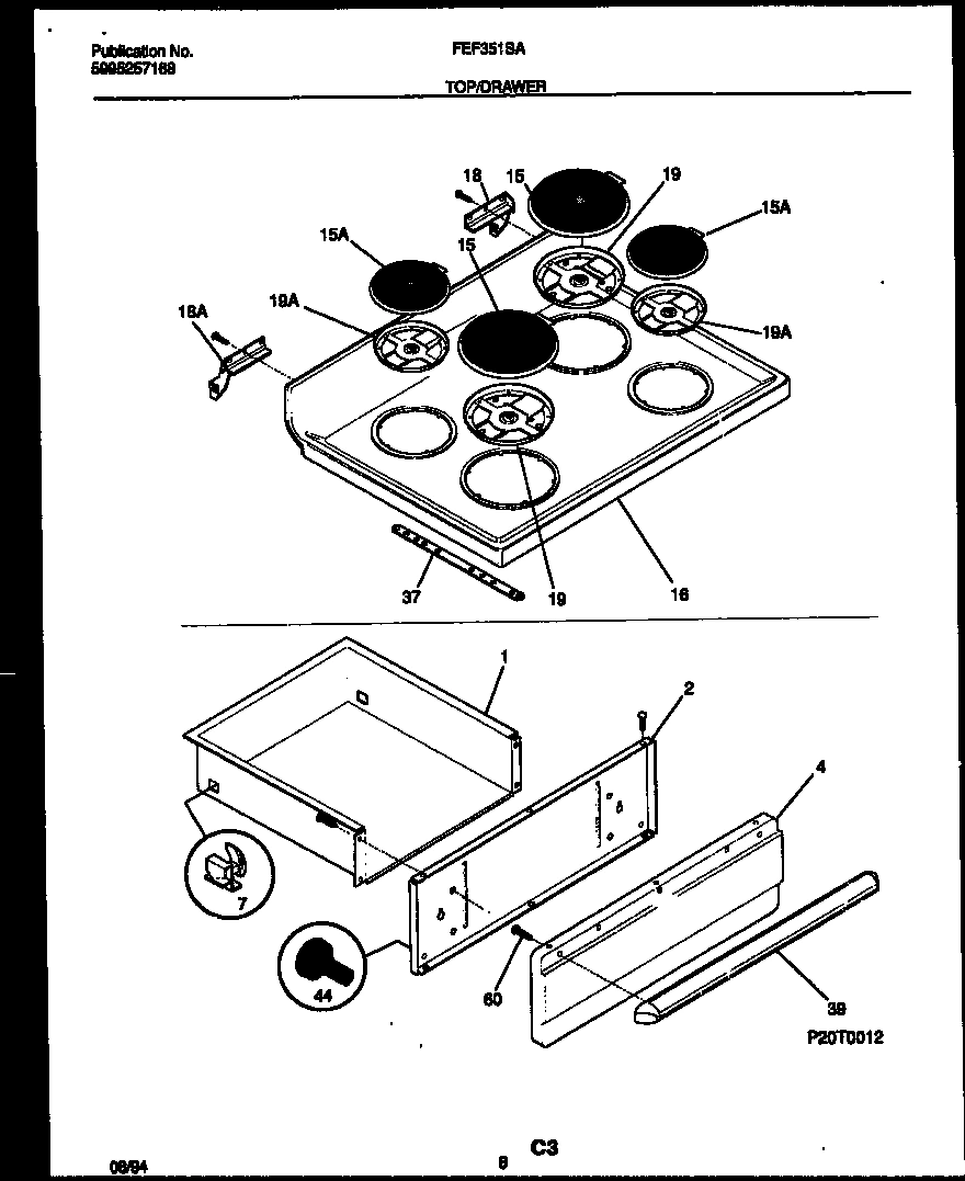 05 - COOKTOP AND DRAWER PARTS