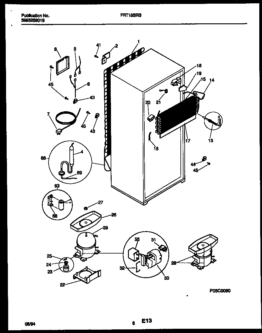 05 - SYSTEM AND AUTOMATIC DEFROST PARTS