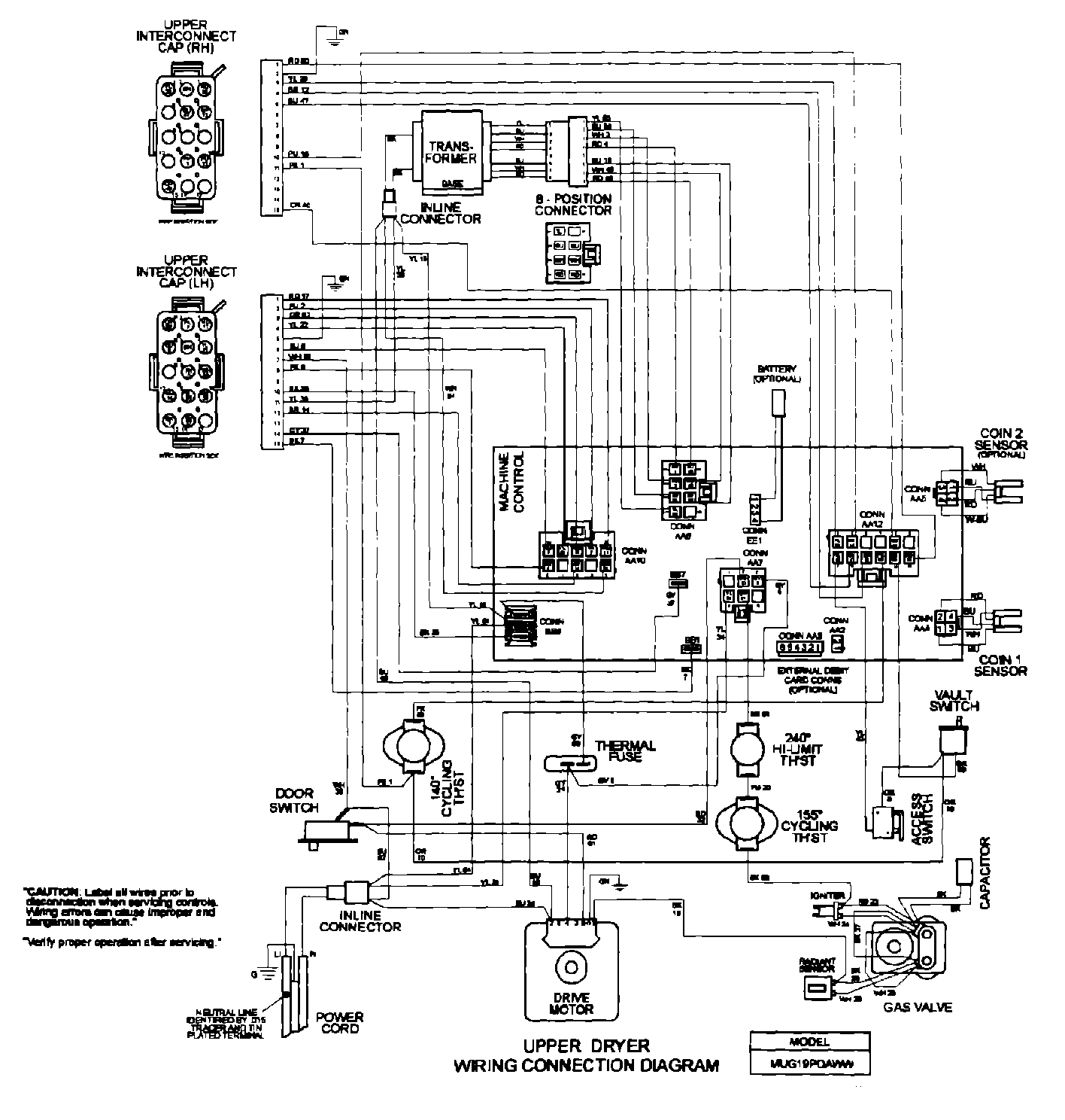 14 - WIRING INFORMATION (MLG/MUG19PDAW)