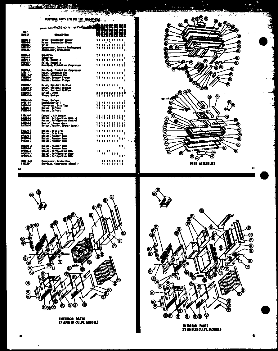 01 - DOOR ASSEMBLIES