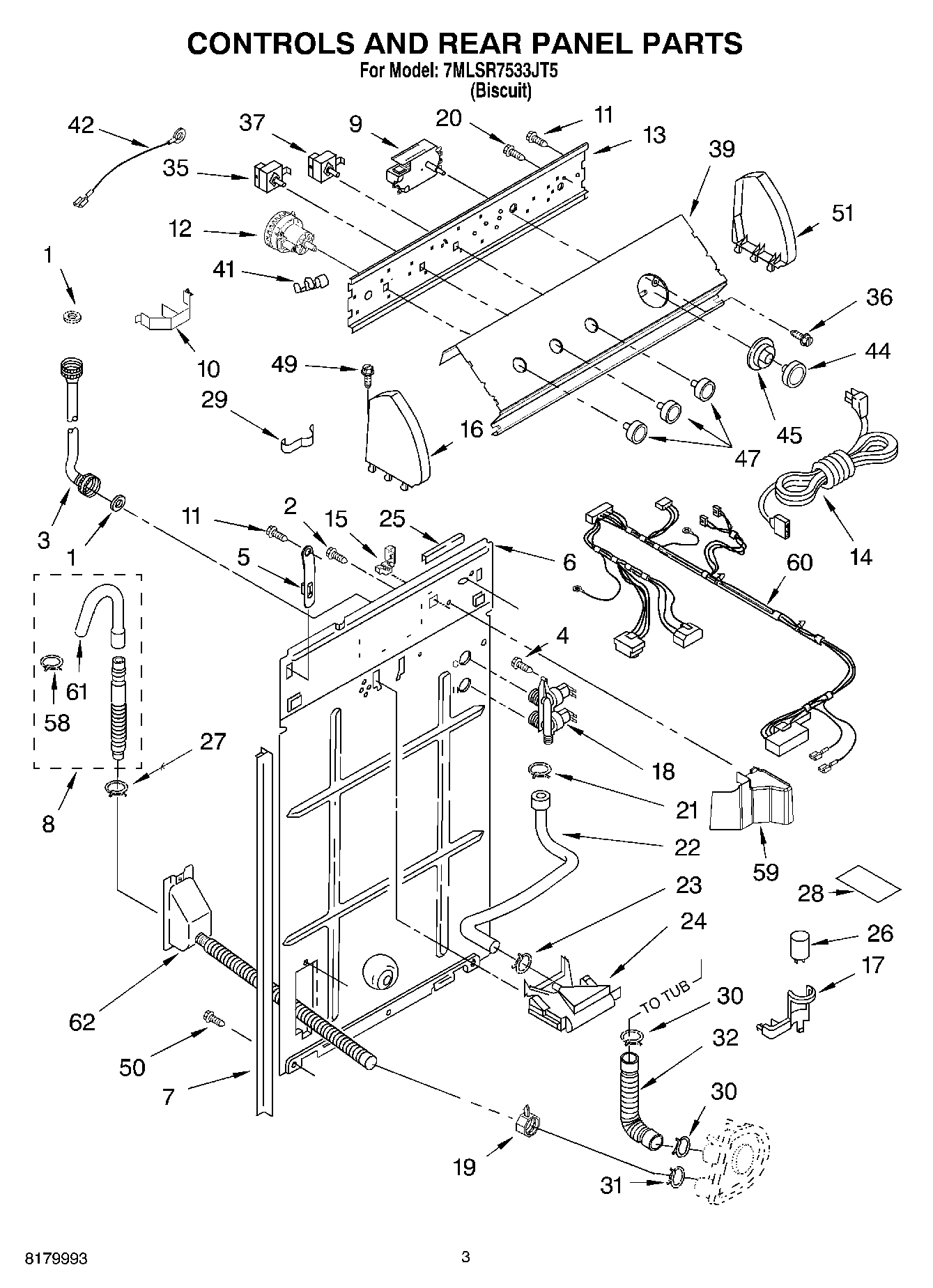 02 - CONTROLS AND REAR PANEL PARTS
