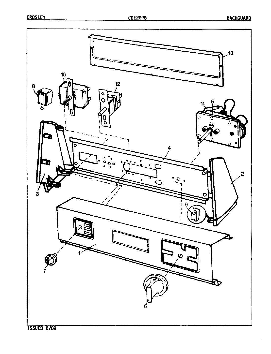 02 - CONTROL PANEL (ORIG. REV. A-D)