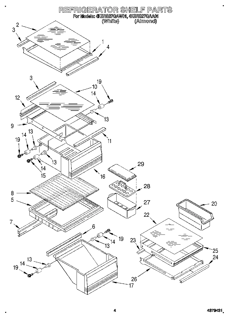 03 - REFRIGERATOR SHELF