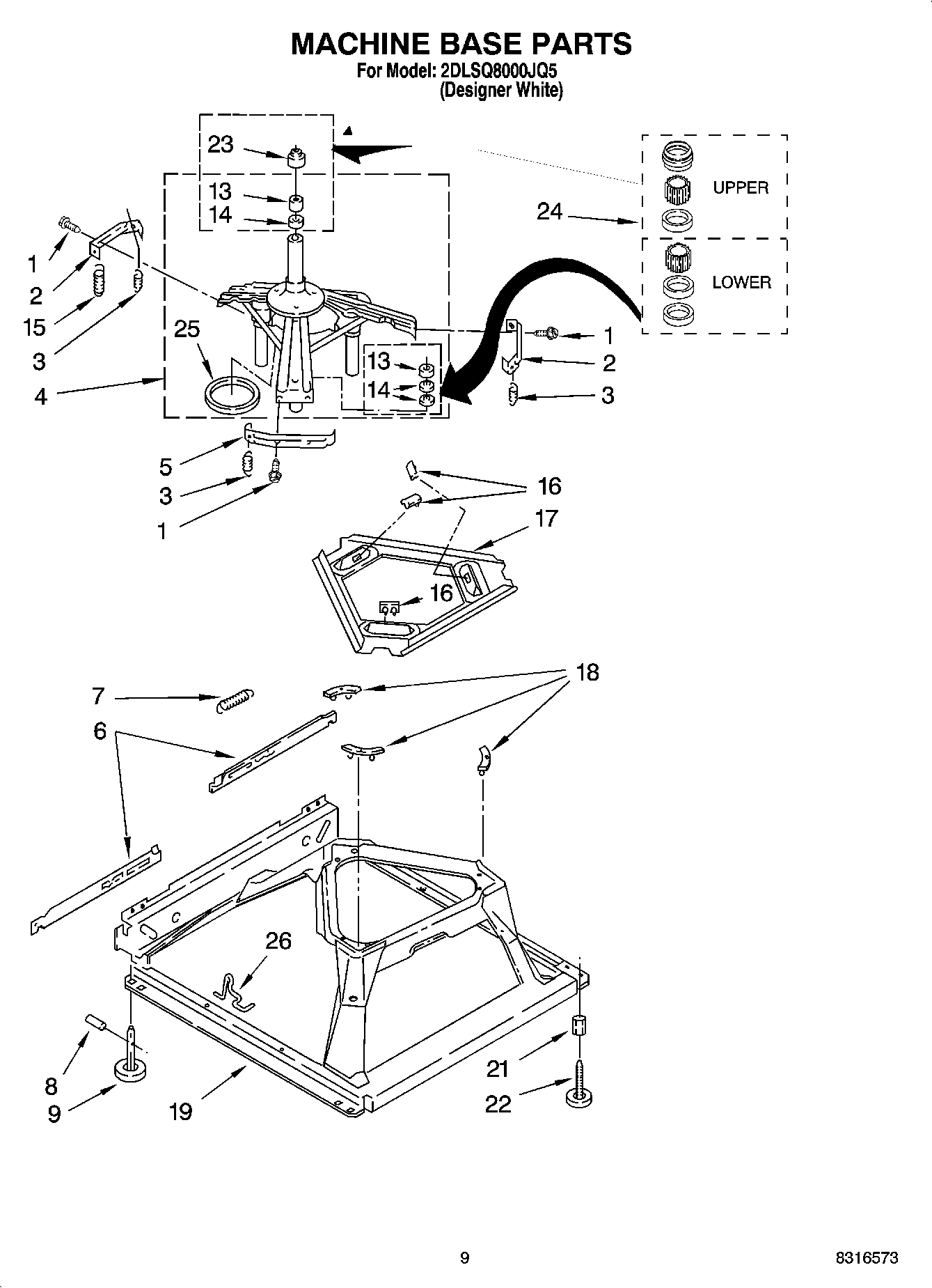 05 - MACHINE BASE PARTS