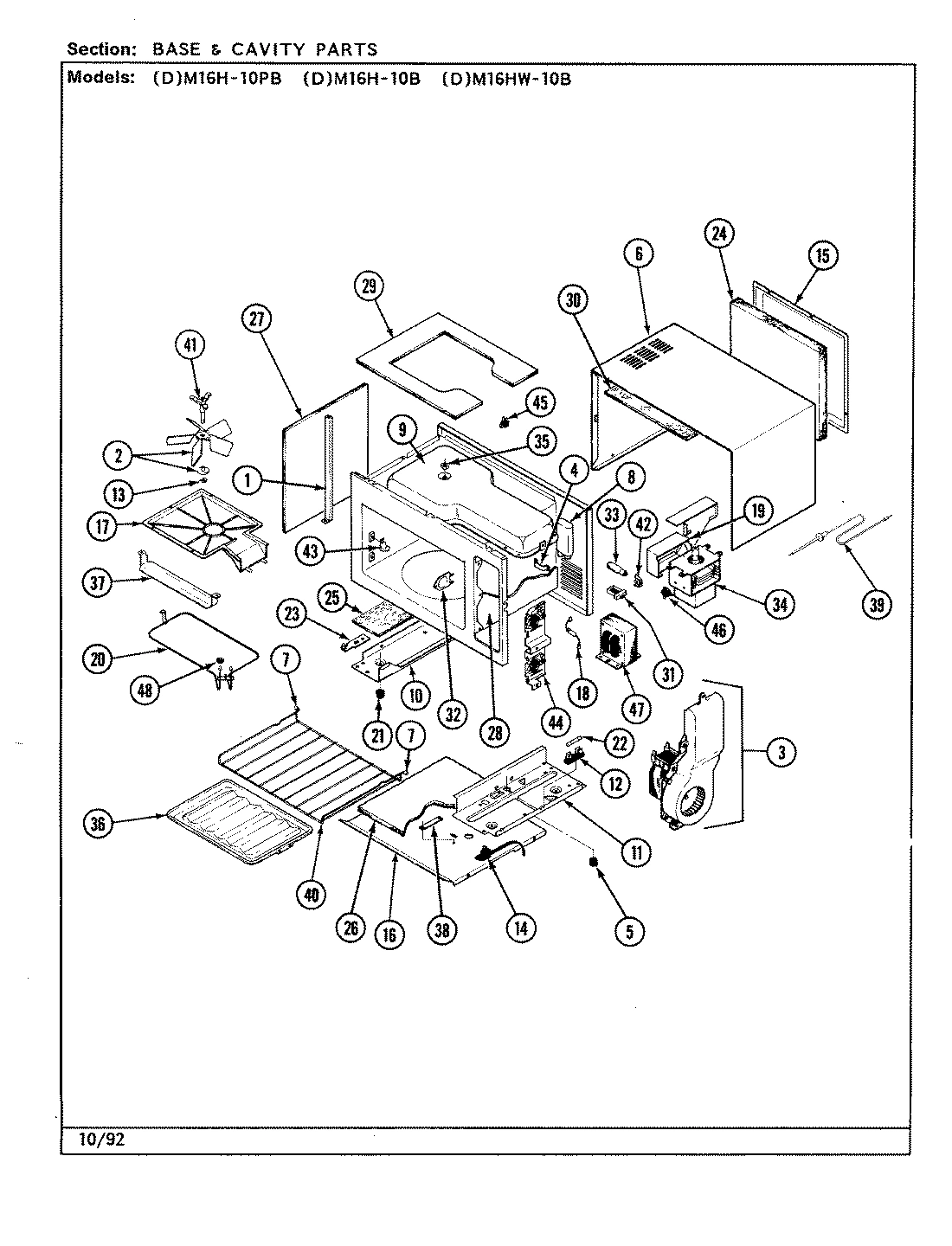 01 - BASE & CAVITY