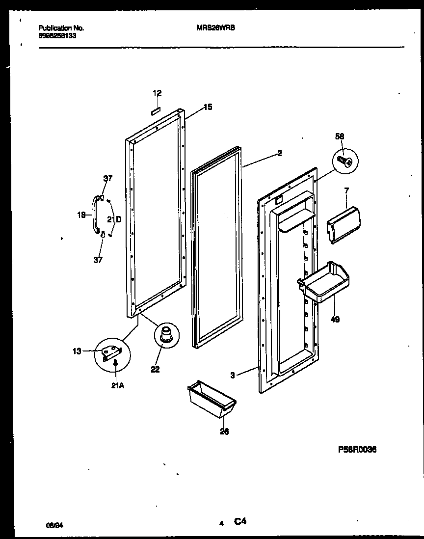 03 - REFRIGERATOR DOOR PARTS