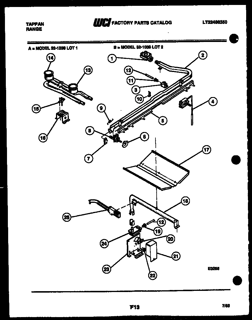 02 - BURNER, MANIFOLD AND GAS CONTROL