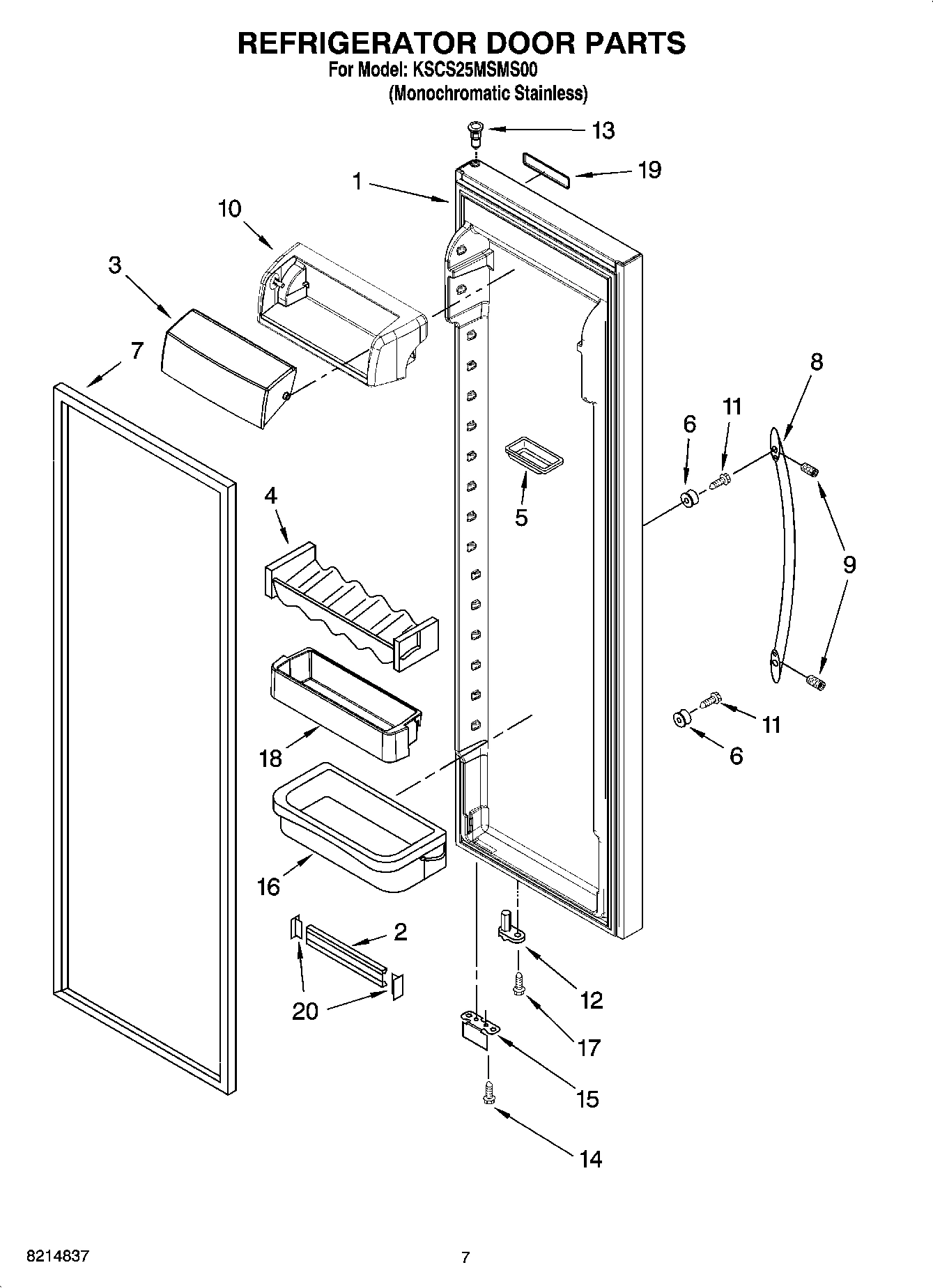 05 - REFRIGERATOR DOOR PARTS