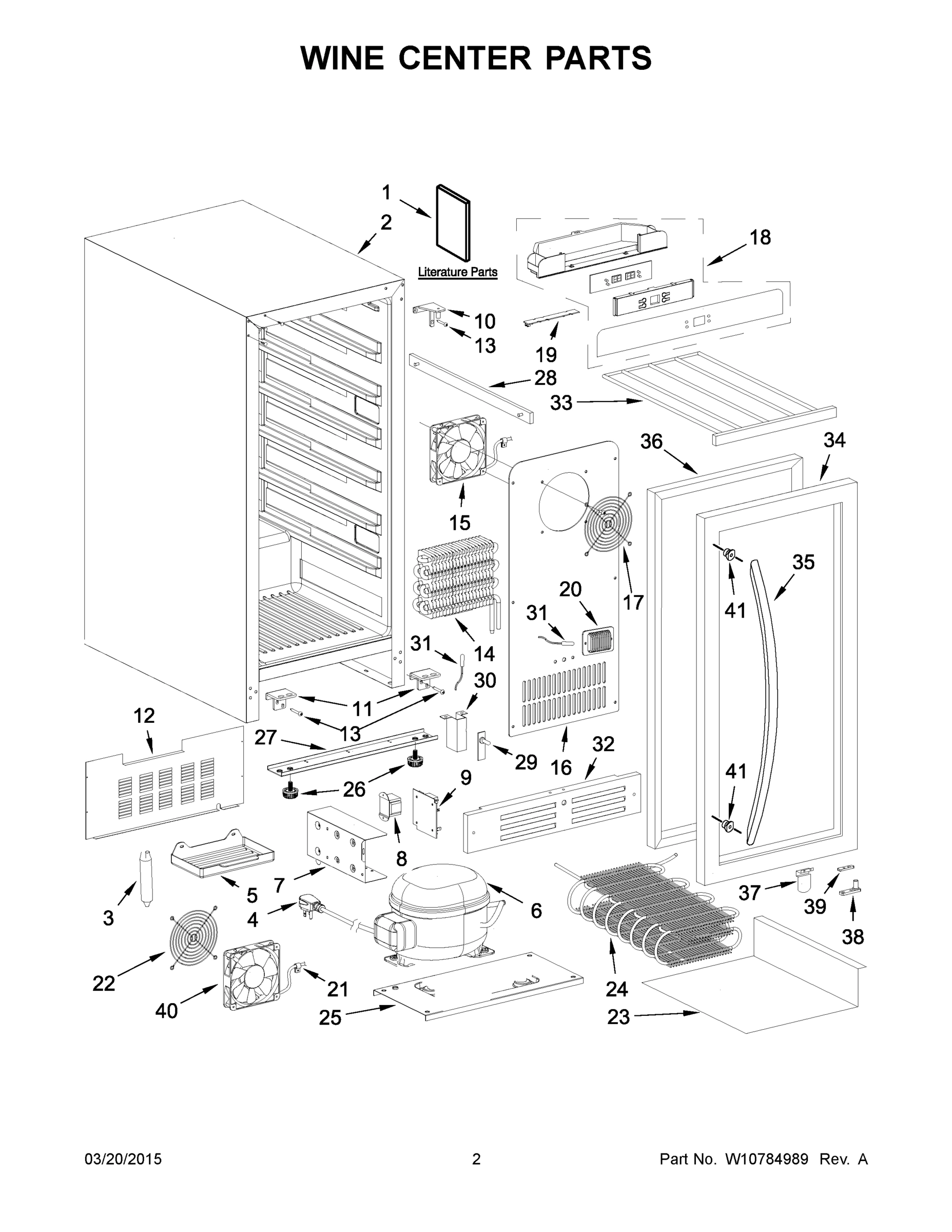 02 - WINE CENTER PARTS