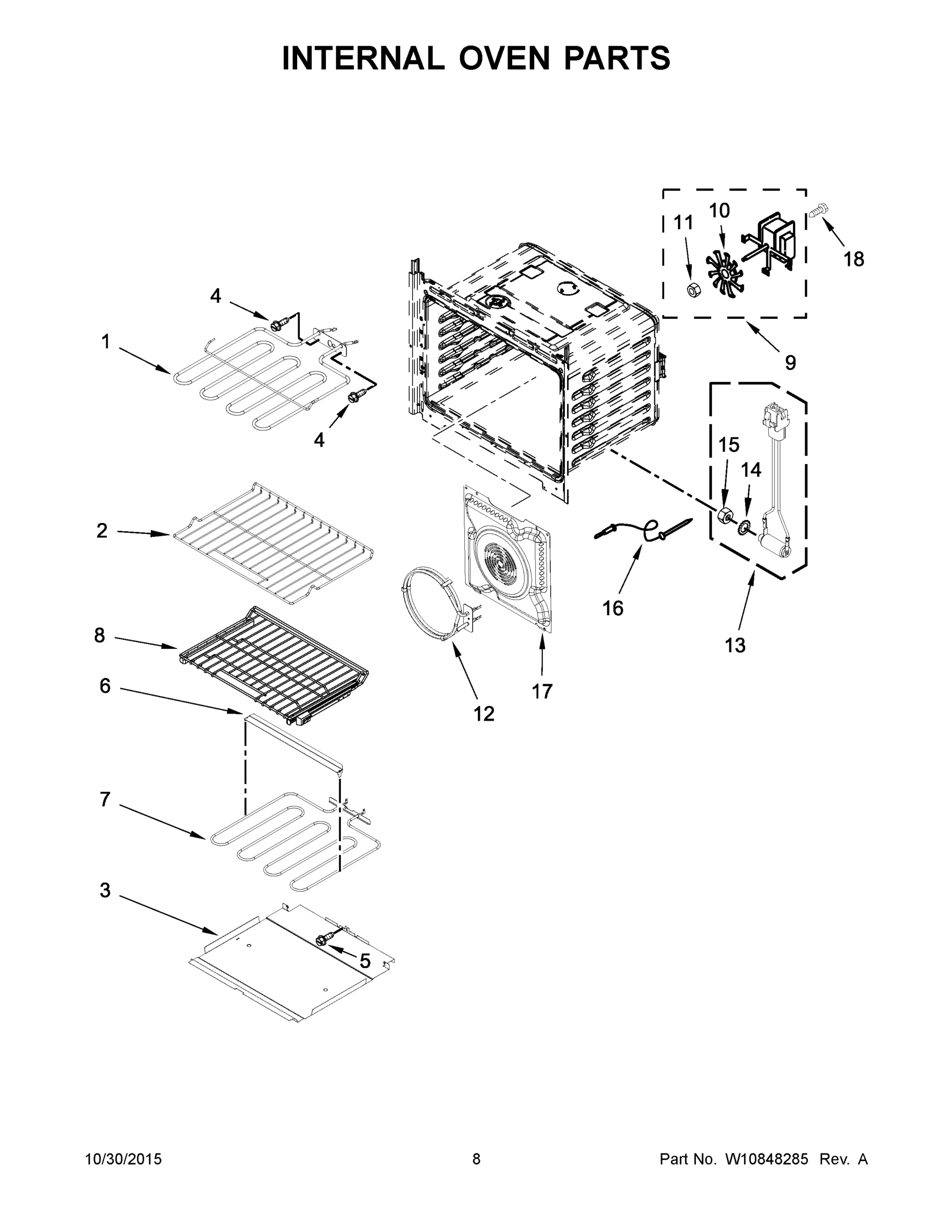 05 - INTERNAL OVEN PARTS