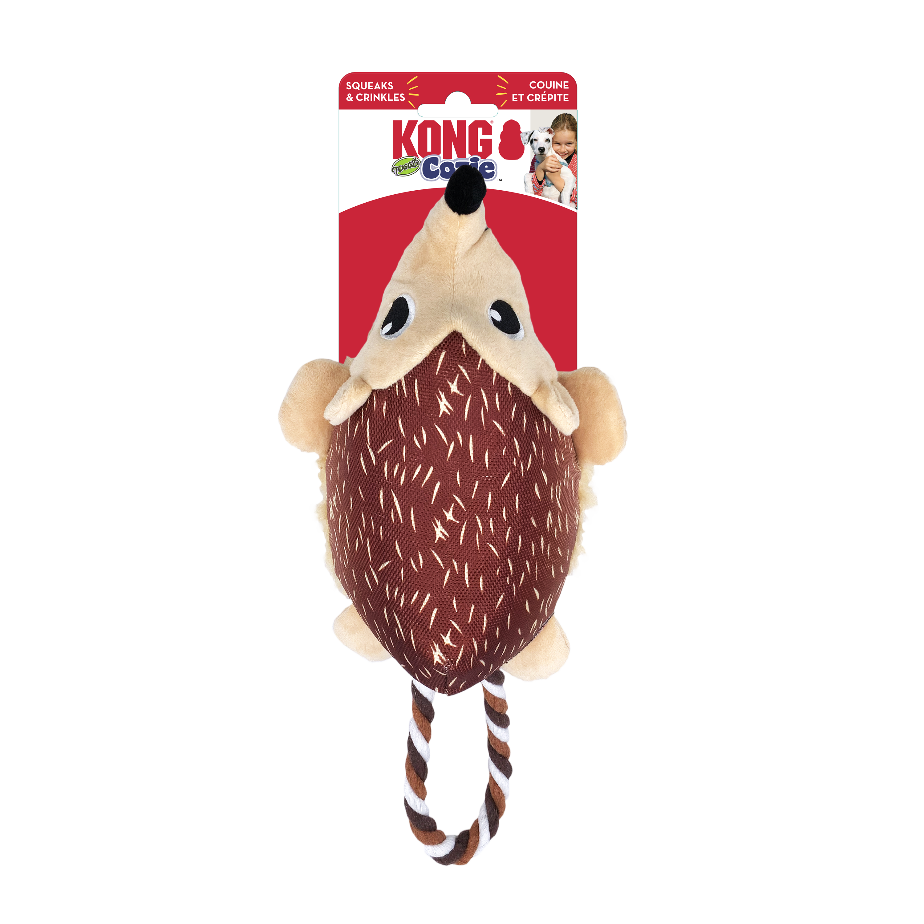 Cozie Tuggz Hedgehog onpack product image