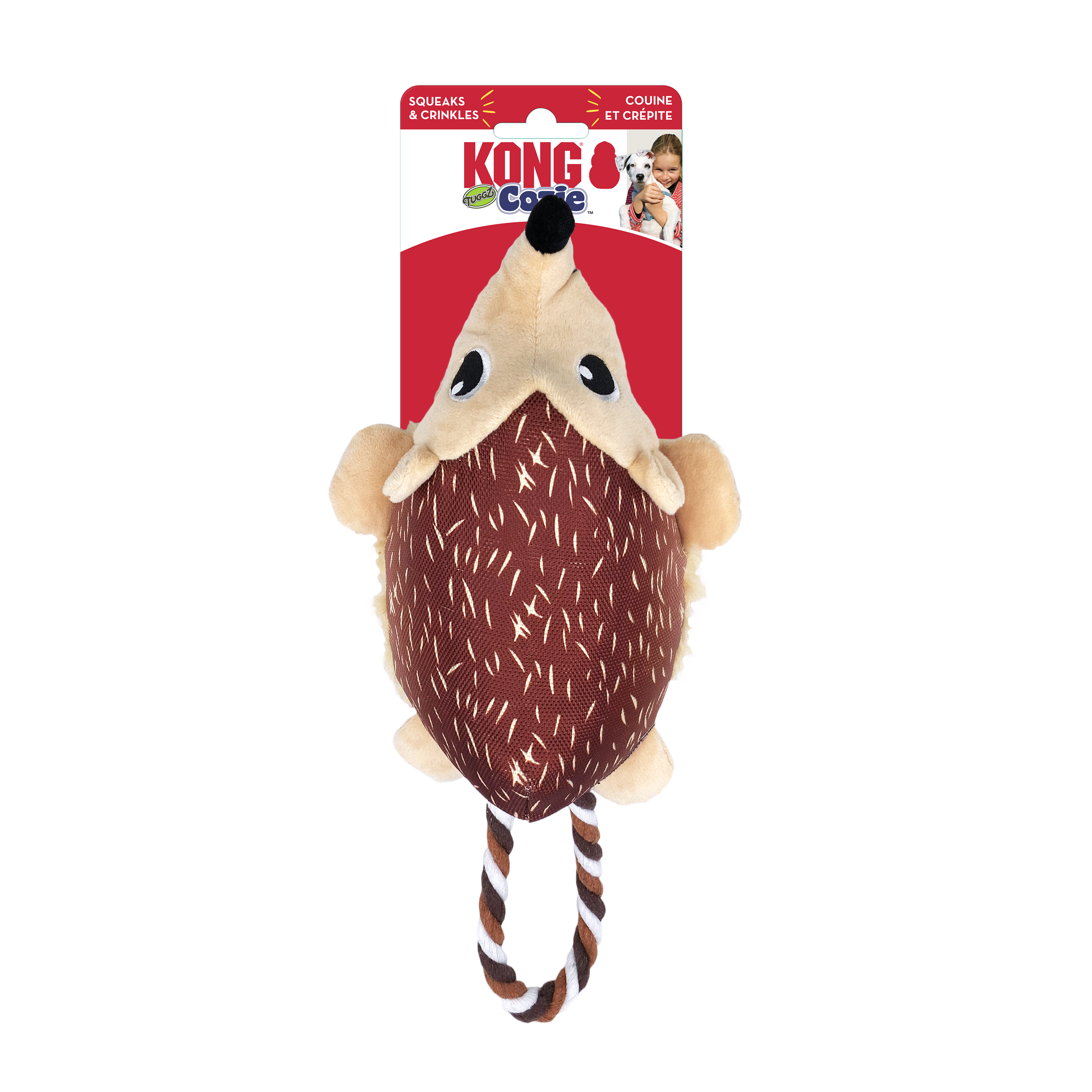 Kong hedgehog hot sale dog toy