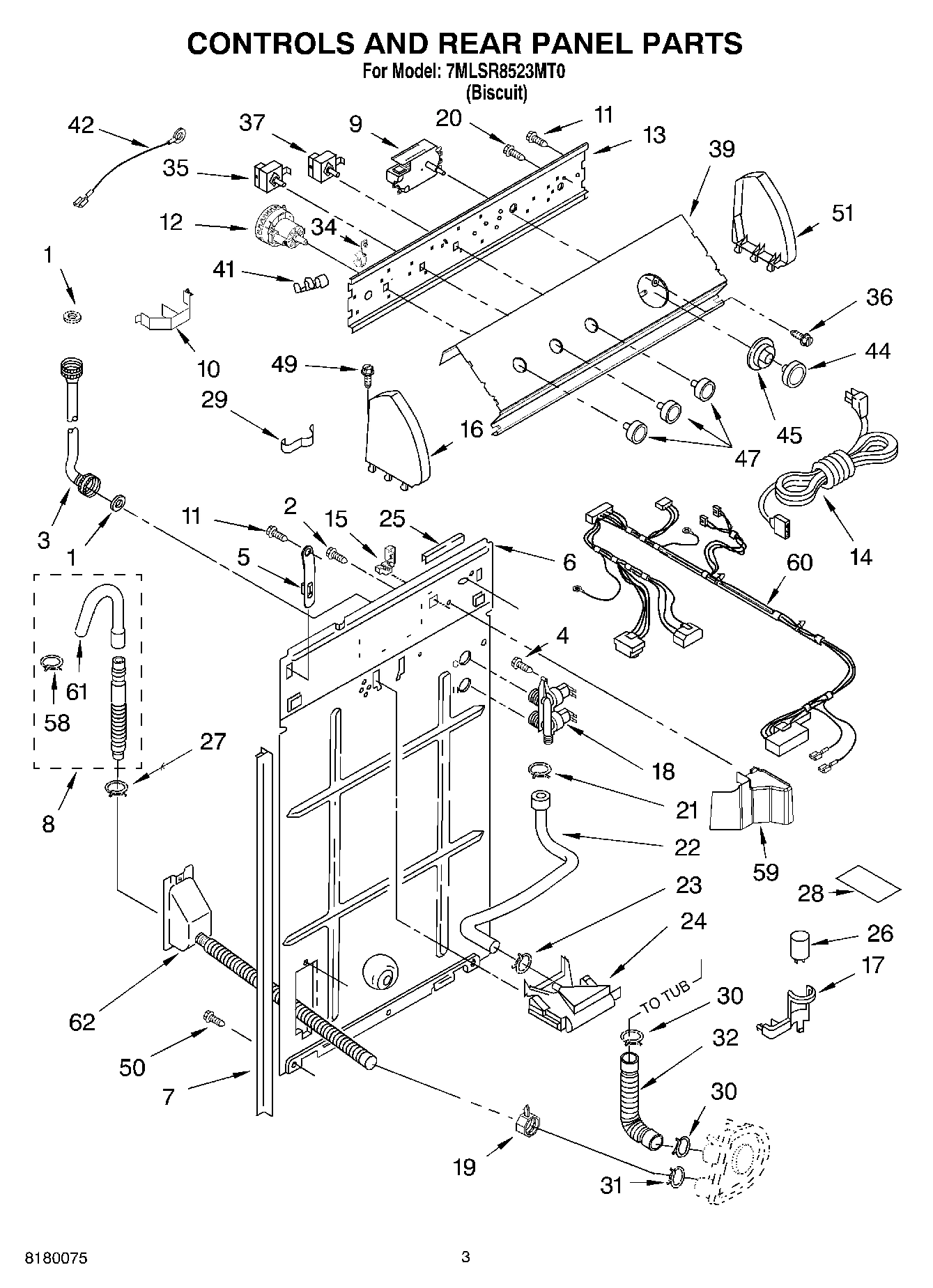 02 - CONTROLS AND REAR PANEL PARTS