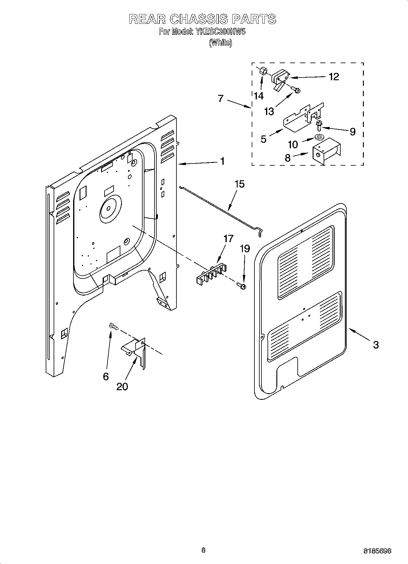 06 - REAR CHASSIS PARTS, MISCELLANEOUS PARTS