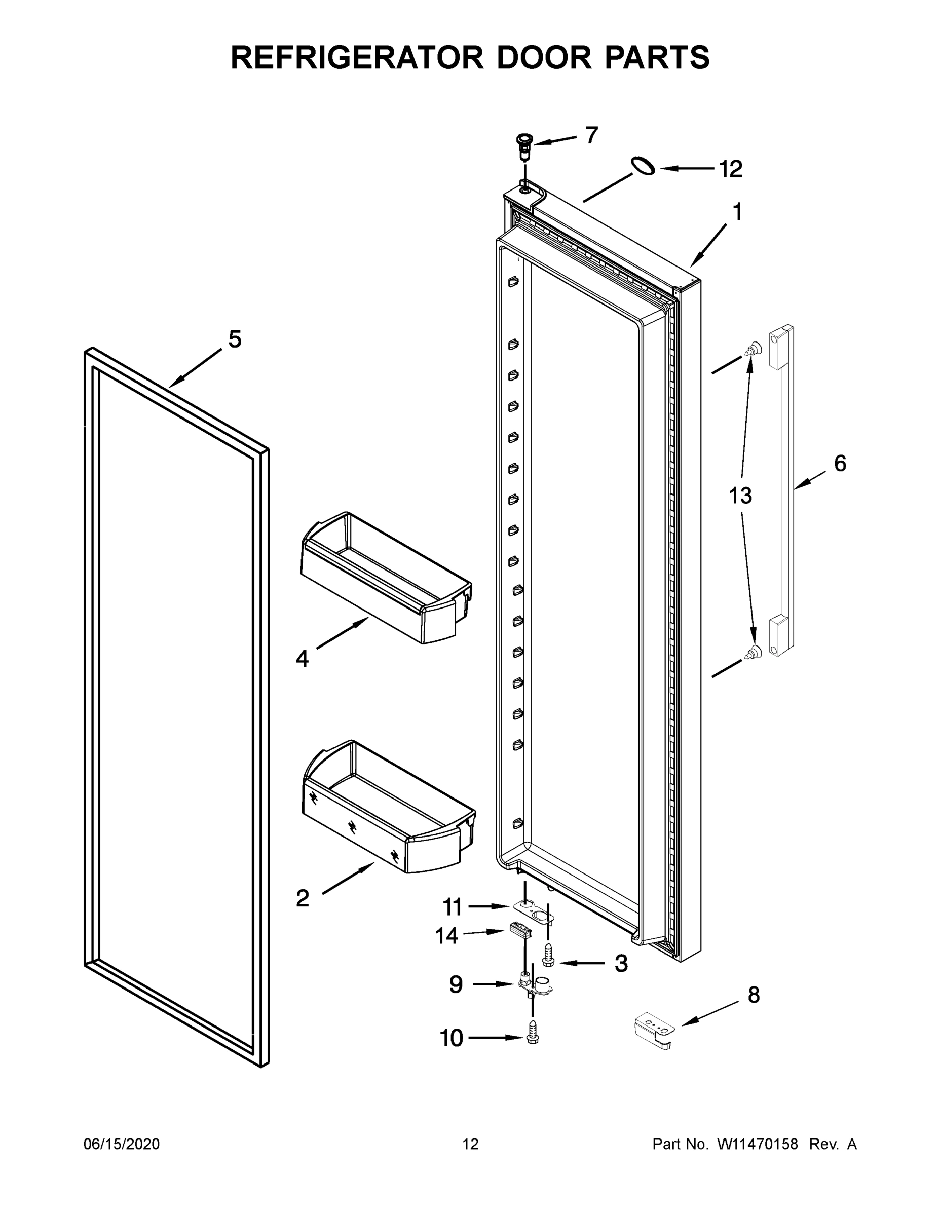 07 - REFRIGERATOR DOOR PARTS
