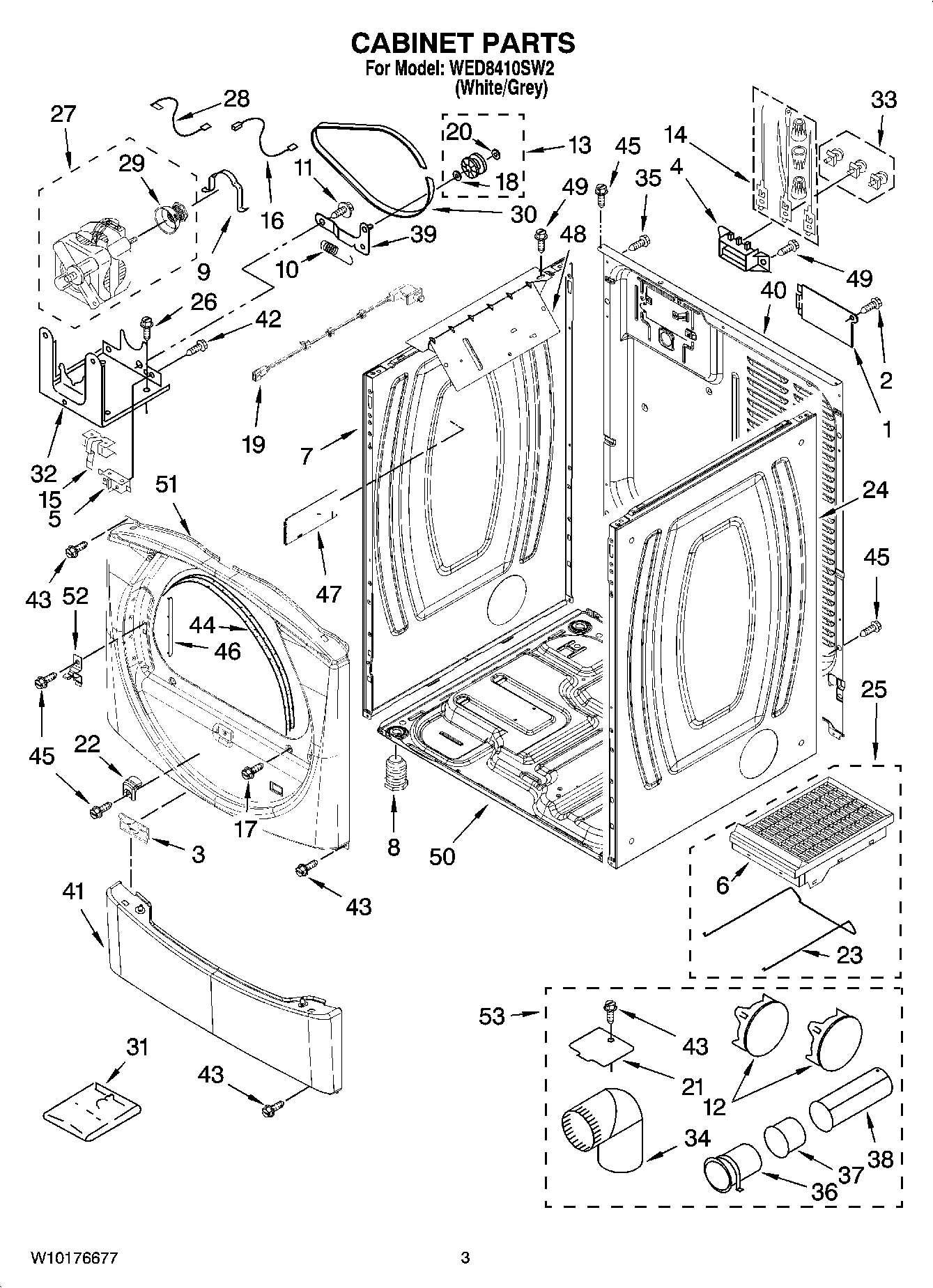 02 - CABINET PARTS