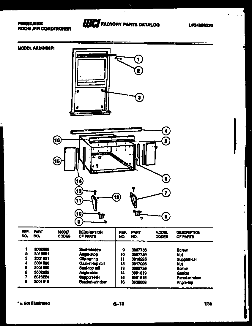 06 - WINDOW MOUNTING PARTS