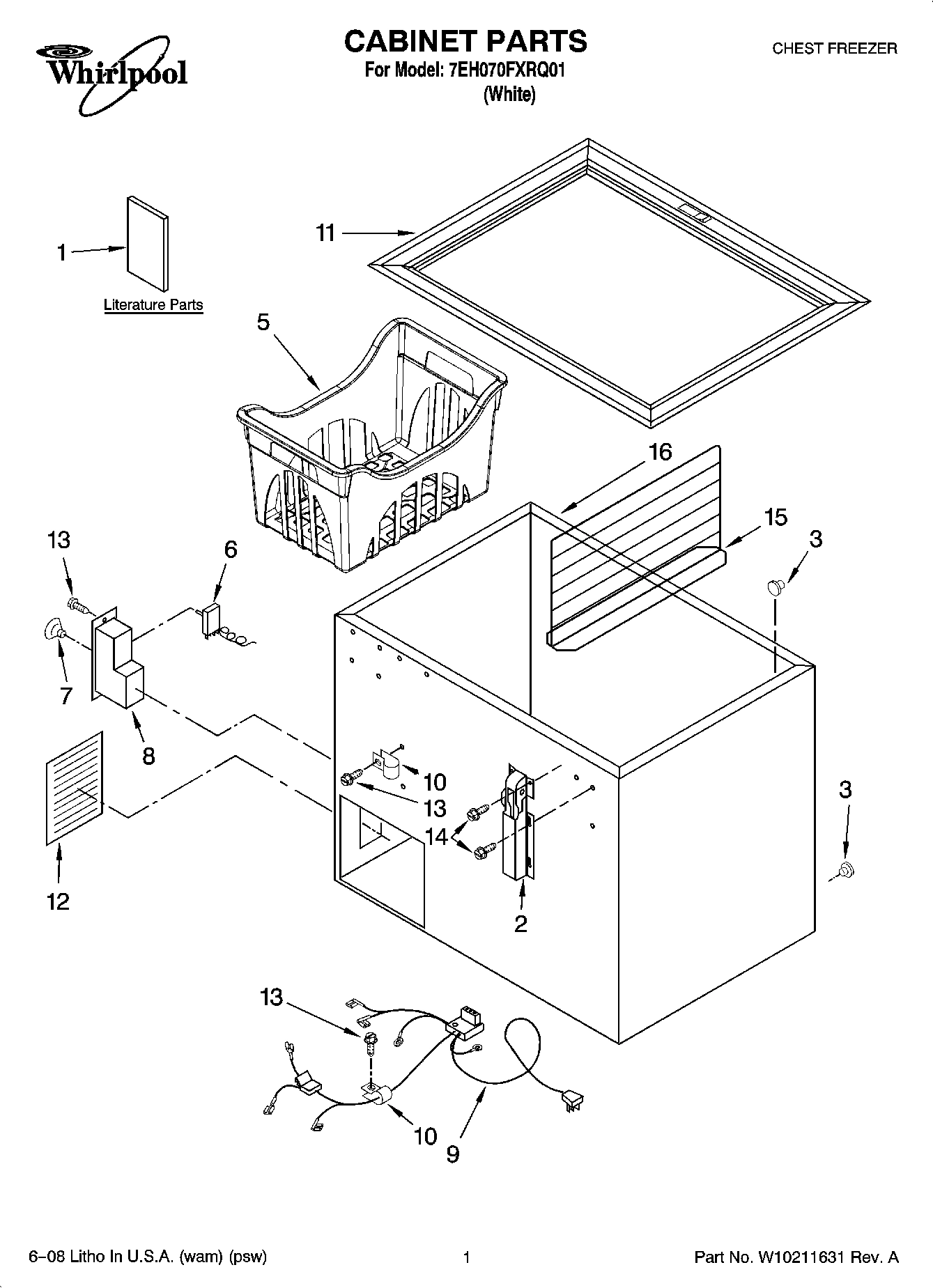 01 - CABINET PARTS