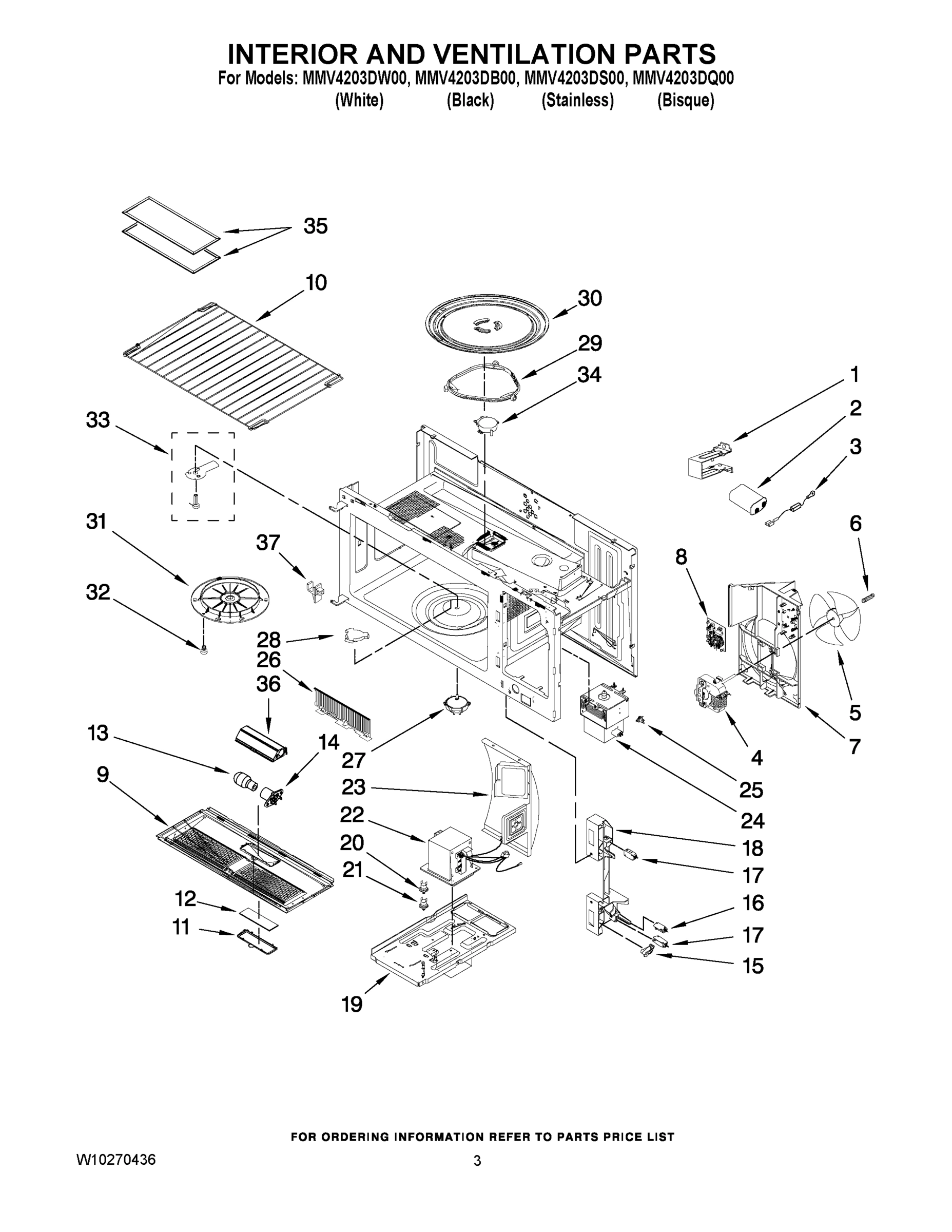 03 - INTERIOR AND VENTILATION PARTS