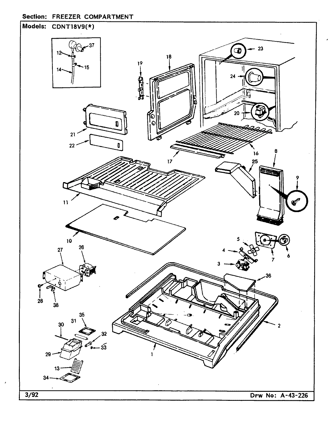 02 - FREEZER COMPARTMENT