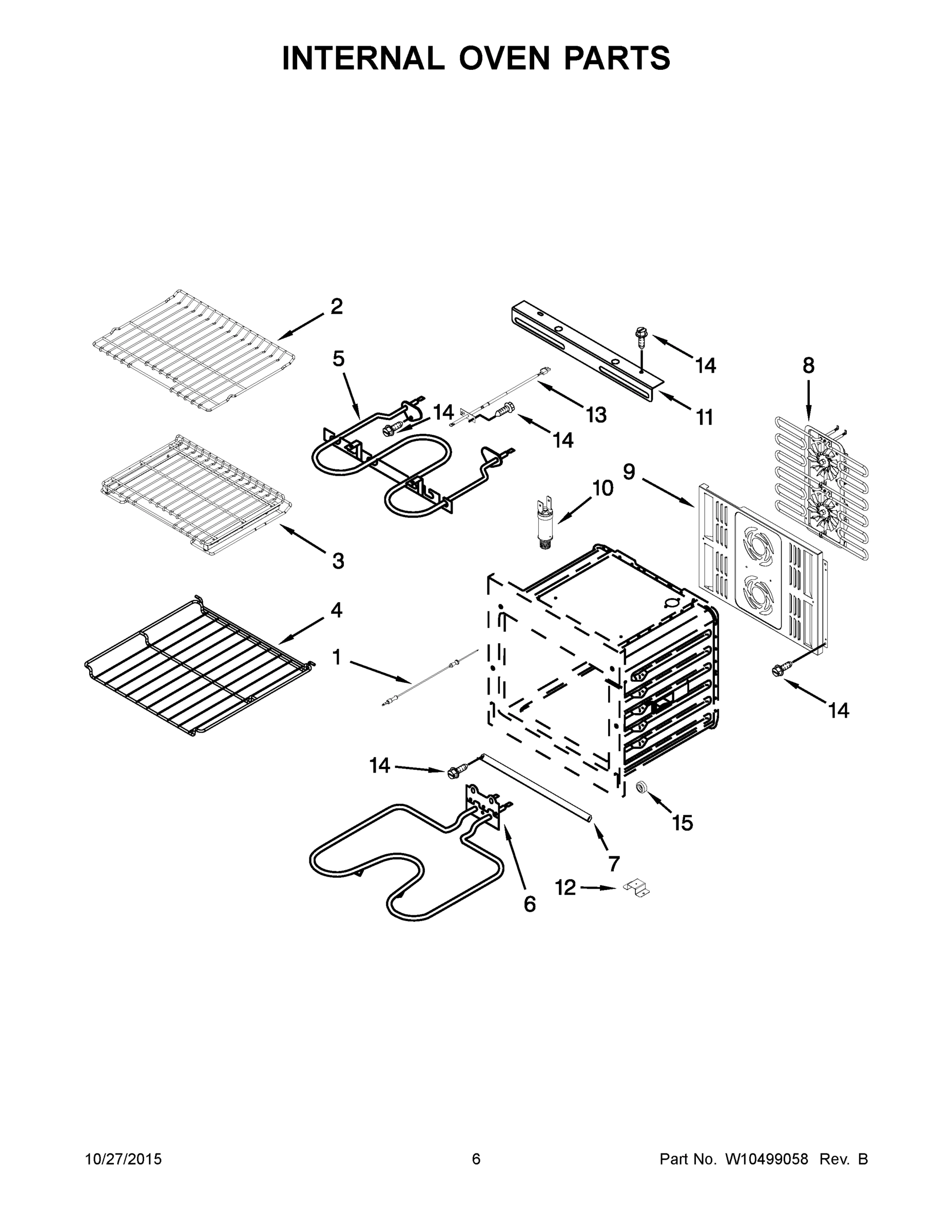 04 - INTERNAL OVEN PARTS